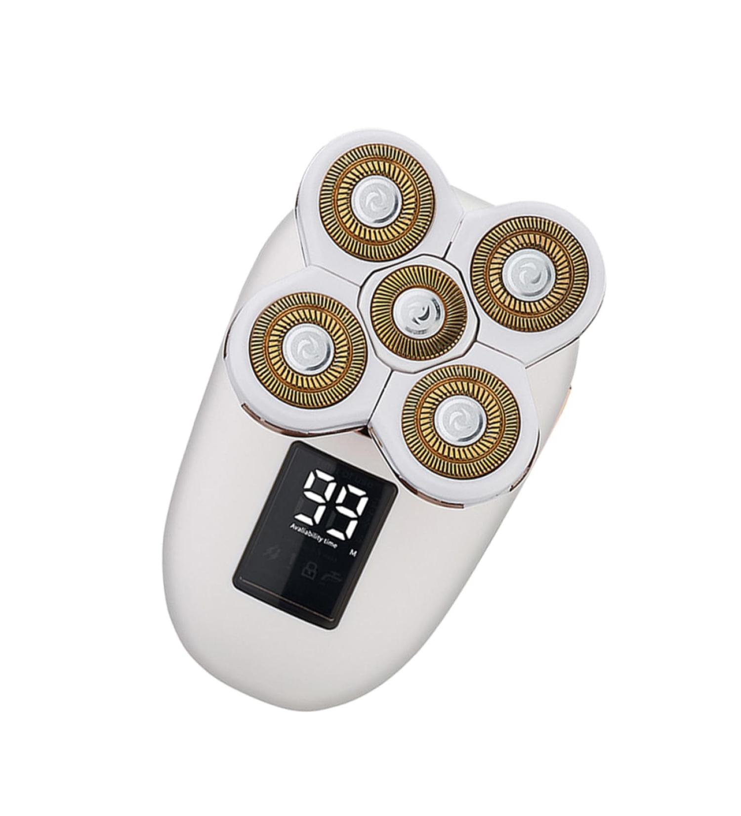 Ipetboom Men's Hair Cutting Tool - Professional LCD Electric Razor & Clippers for Men | Premium Hair Trimmer - White - Buy Online on GoSupps.com