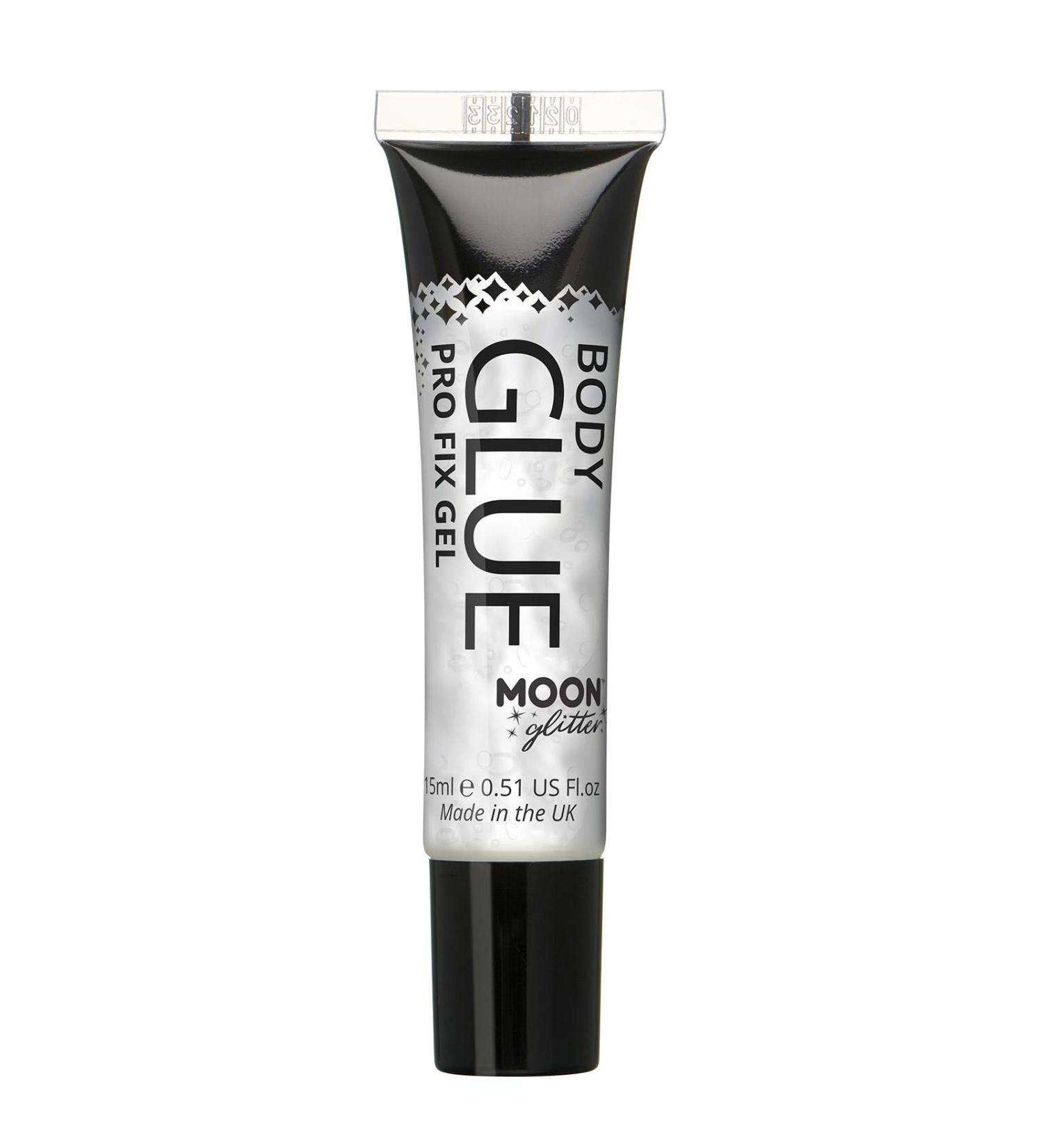 Moon Glitter Professional Glitter Fixing Gel - 15ml | Long-lasting Hold for Makeup & Crafts | International Shipping Available - Buy Online on GoSupps.com