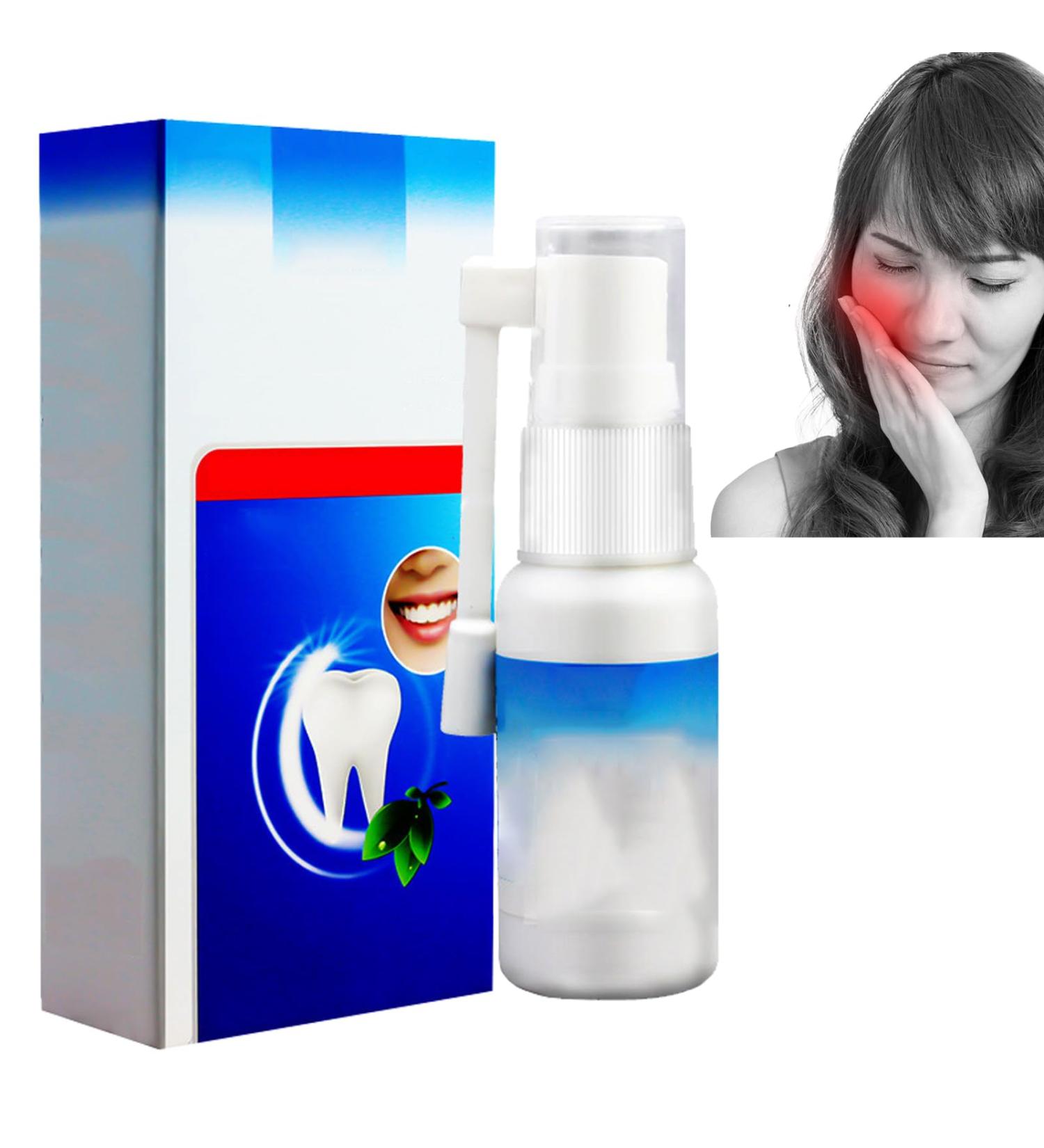 Instant Toothache Relief Spray for Effective Dental Pain Prevention | Fresh Breath Oral Spray for Portable Teeth Treatment - Buy Online on GoSupps.com