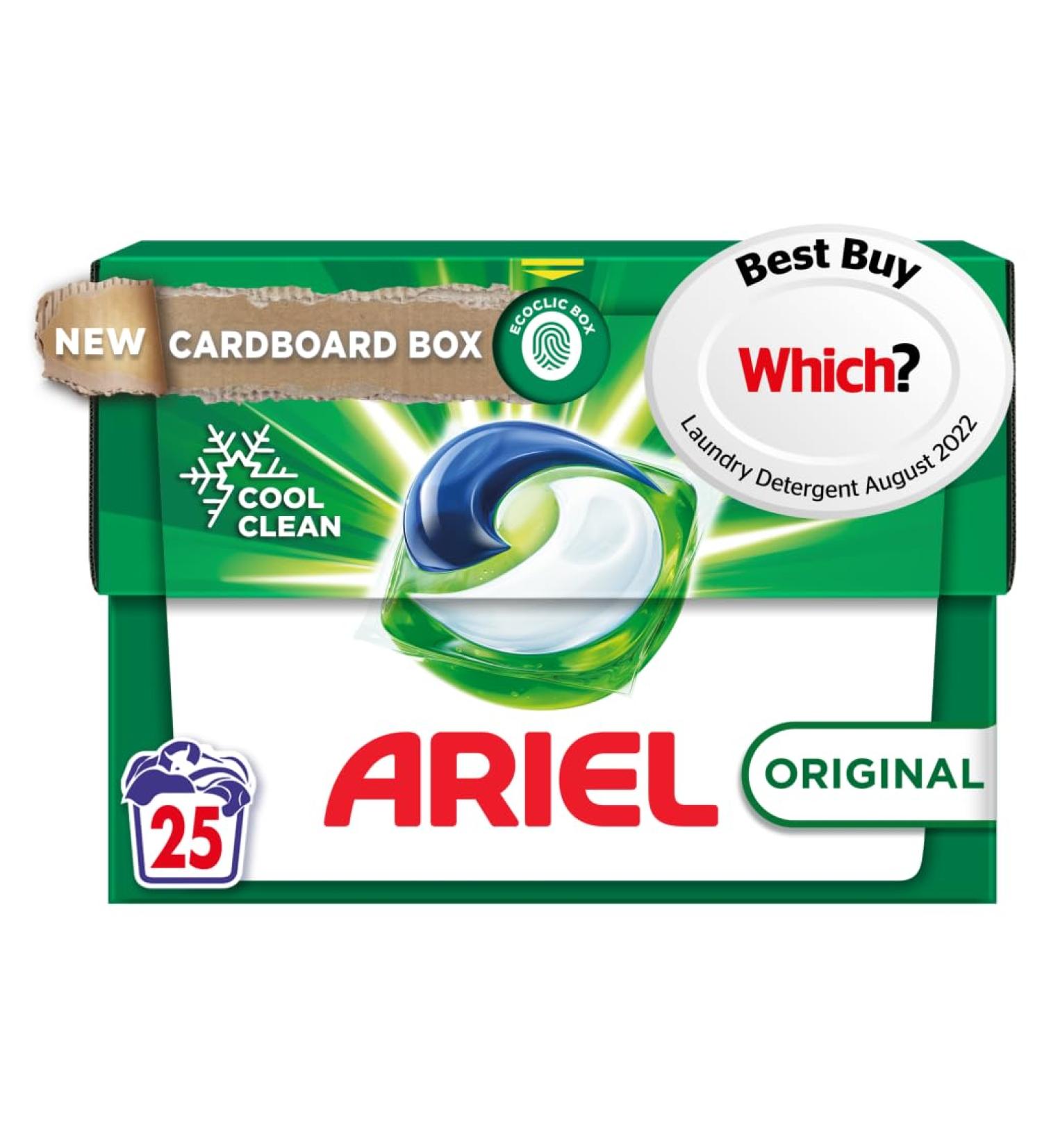Ariel All-in-1 PODS Washing Capsules 25 Washes