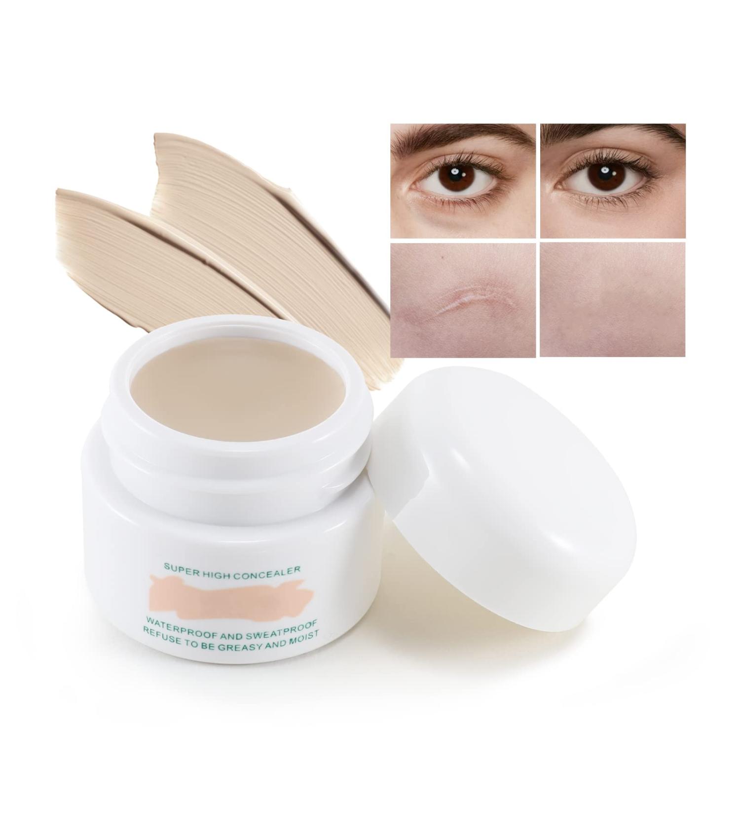 Boobeen Full Coverage Concealer Cream - Natural & Beige for Scars Bruises & Dark Circles - 10g (1 Pack) | Universal Makeup Foundation - Buy Online on GoSupps.com