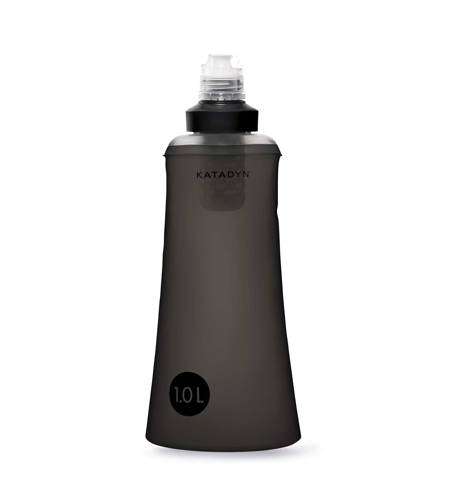 Katadyn BeFree Tactical 1.0L Water Filter - Fast Flow, 0.1 Micron for Outdoor Adventures | EZ Clean Membrane, Black - Buy Online on GoSupps.com