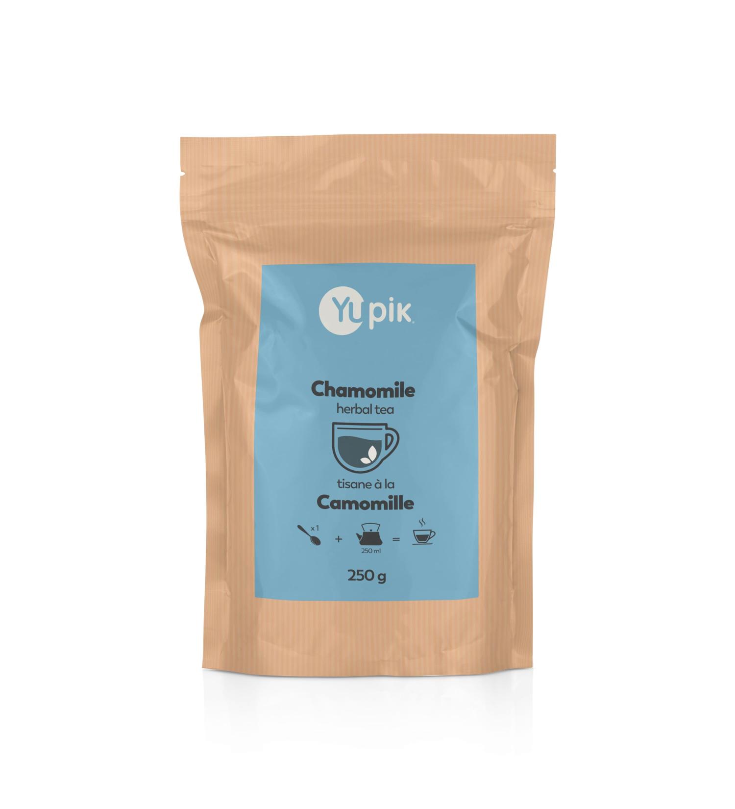 Yupik Chamomile Flower Herbal Tea Loose Tea 250g 1 kg (Pack of 1) - Buy Online on GoSupps.com