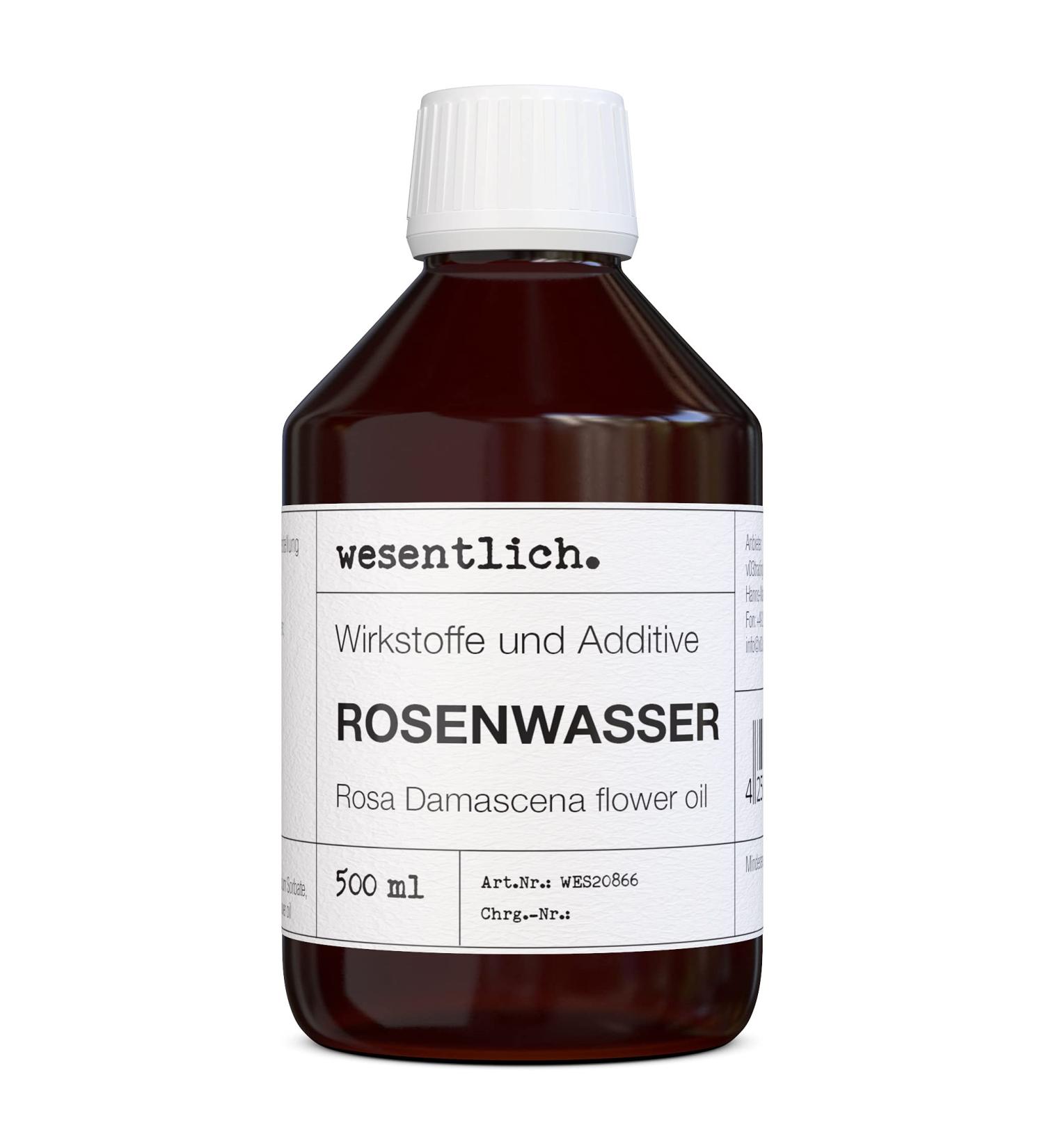 Premium 500ml Rose Water for Cosmetic Products | Essential Ingredients for Skincare - Buy Online on GoSupps.com