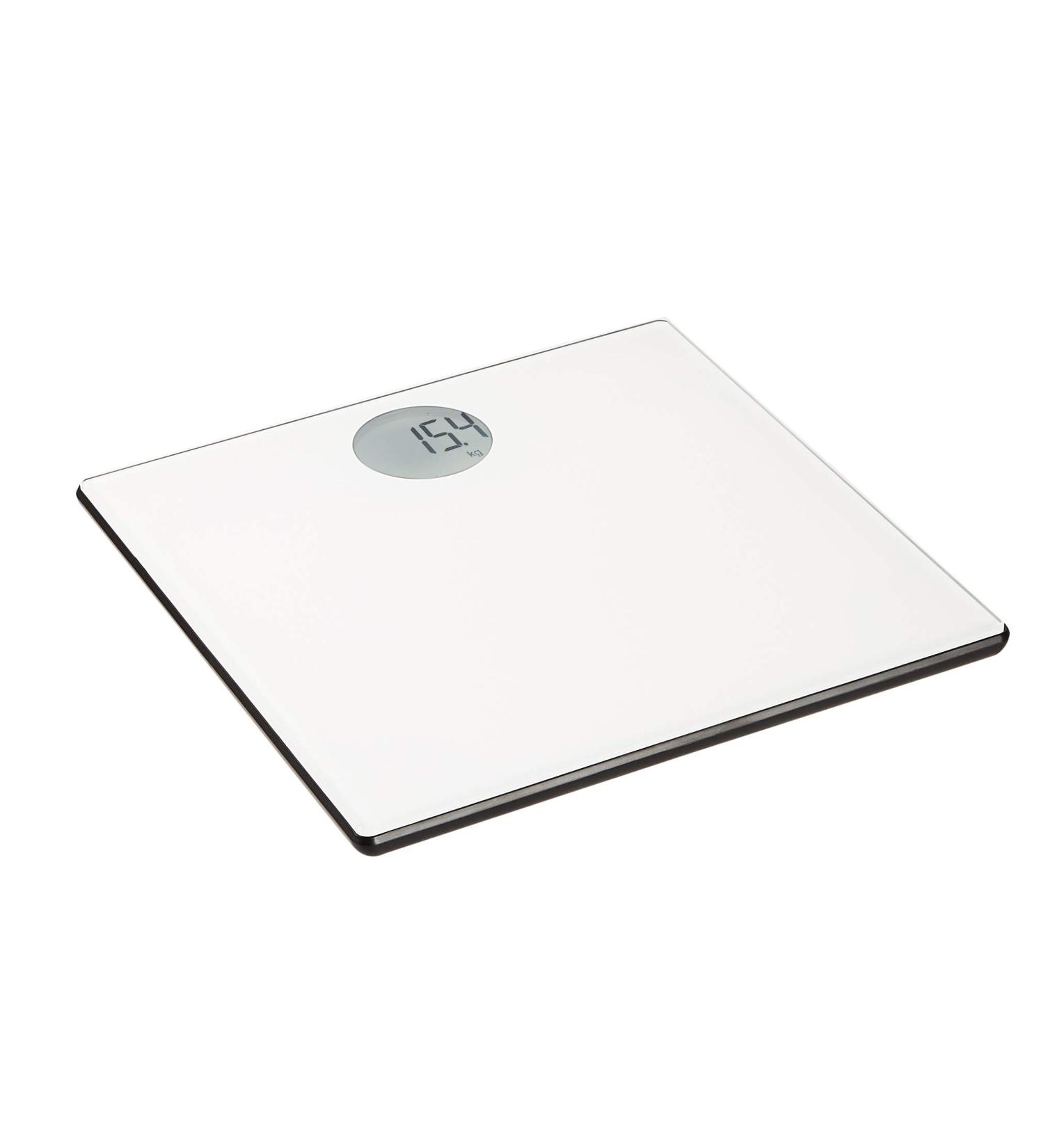 Amazon Basics Body Weight Scale - Auto On/Off Function, Off-White - Buy Online on GoSupps.com