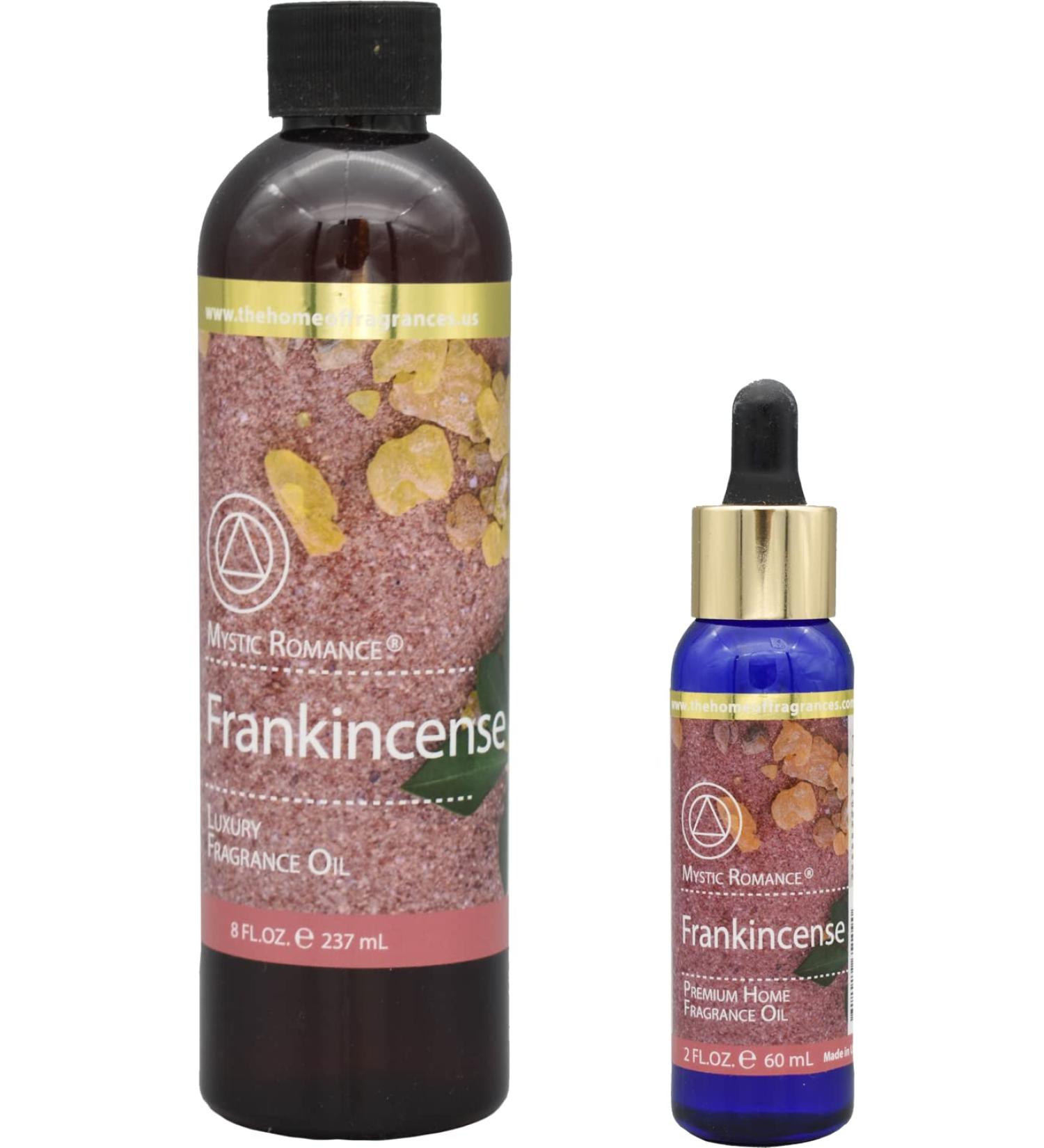 The Home of Fragrances - Set of 2 Bottles of Fragrance Oils - 2oz & 8oz (Frankincense)