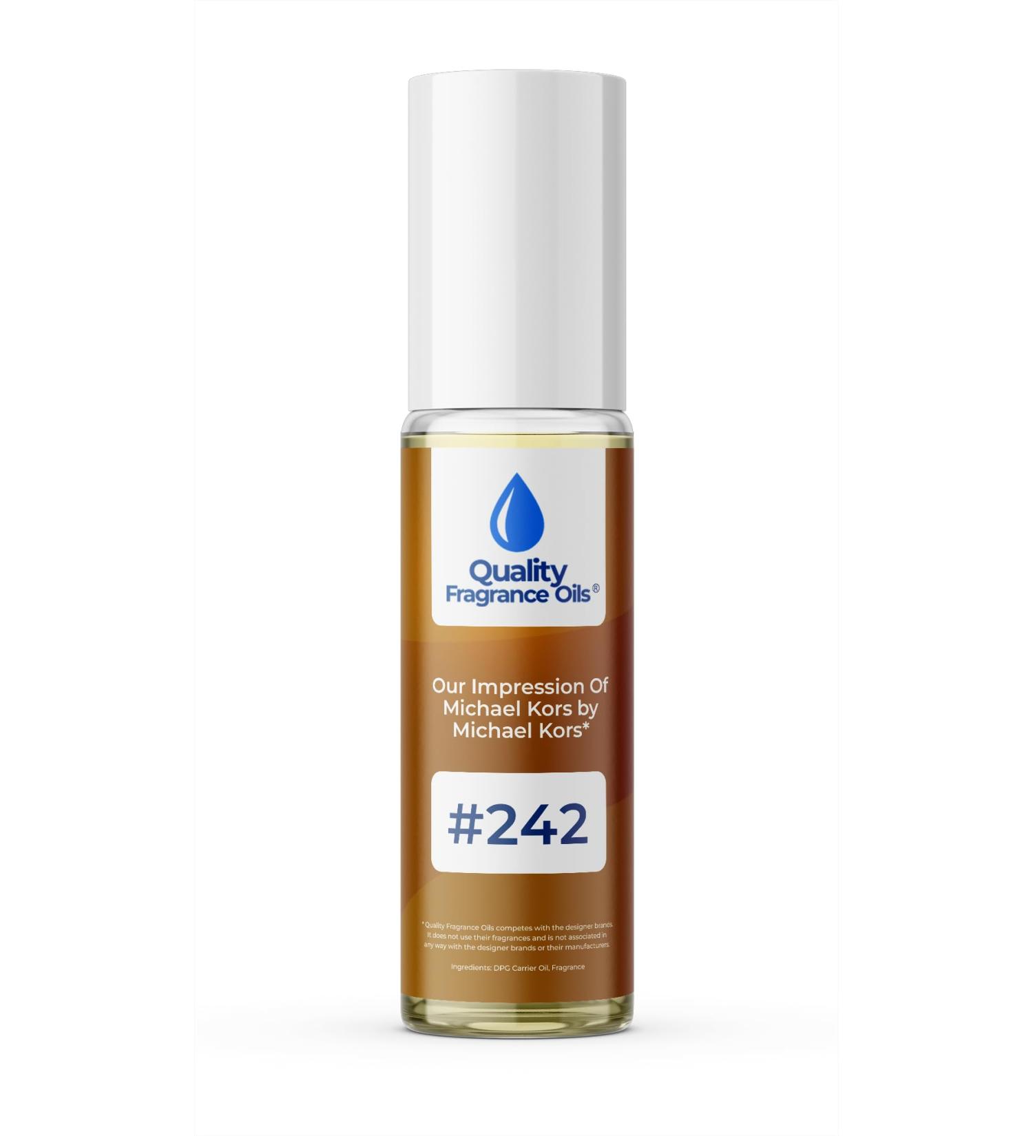 Quality Fragrance Oils' Impression #242 Inspired by MK for Women (10ml Roll On) MK for Women Impression #242 0.34 Fl Oz (Pack of 1) - Buy Online on GoSupps.com