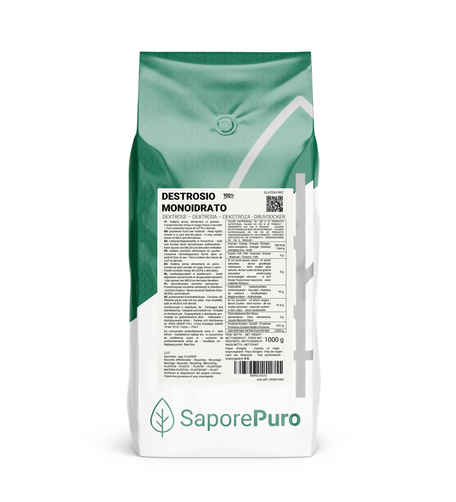 Saporepuro dextrose powder 1 kg