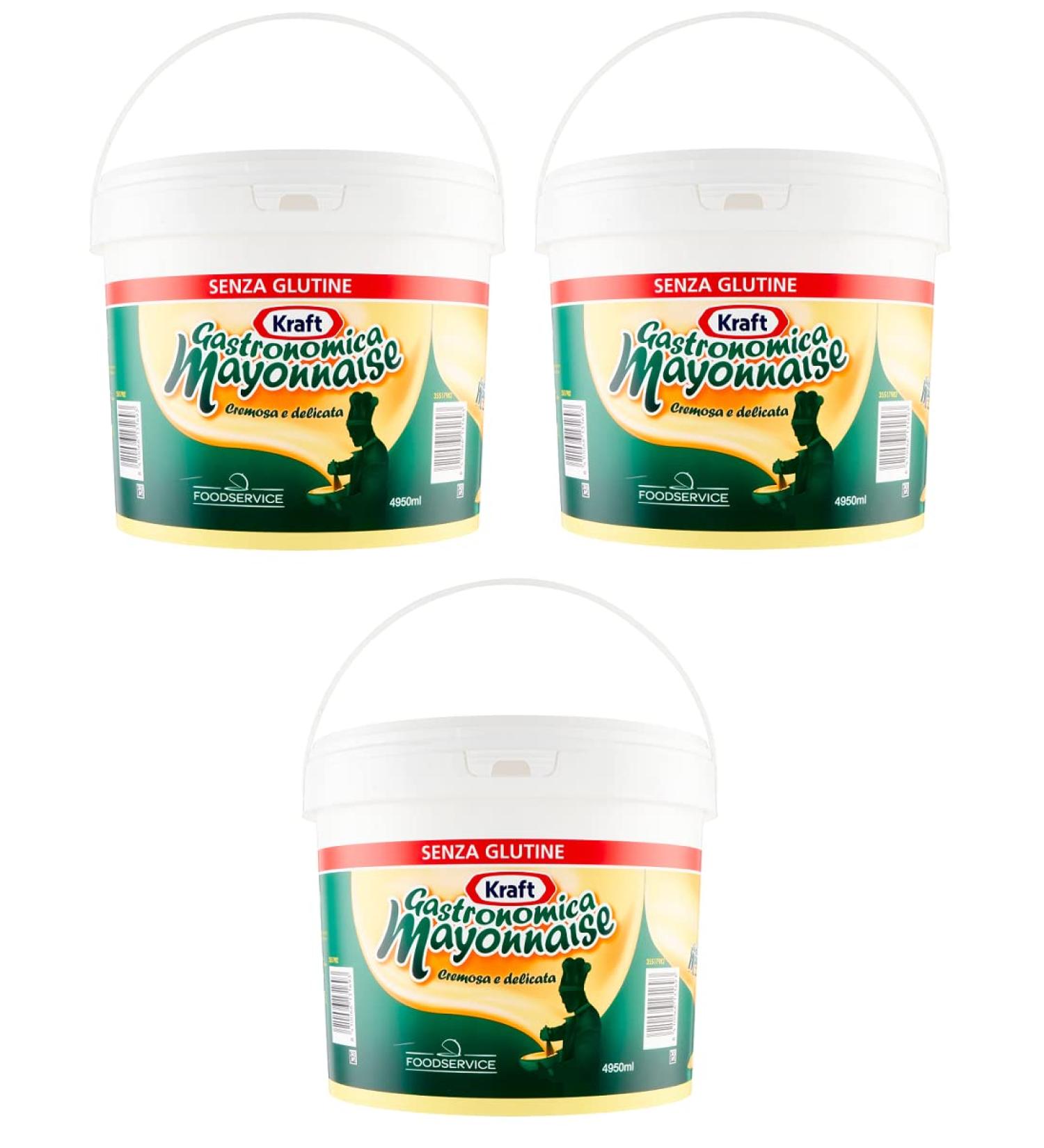  Italian Gourmet E.R. Kraft Gastronomica Set of 3 Gluten-Free Creamy and Delicate Gravy Buckets 4950 ml - Buy Online on GoSupps.com