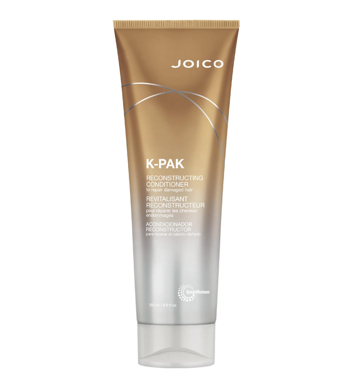 Joico K-PAK Daily Reconstructing Conditioner 8.5 oz - Restores Shine, Smooths & Detangles Damaged Hair - With Keratin & Guajava Fruit Extract - Eliminates Static - New Look - Buy Online on GoSupps.com