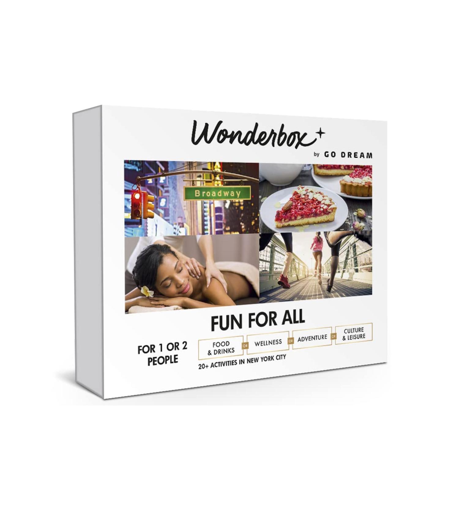 Wonderbox Experience Gifts in NYC - Unique Gift Ideas for 1 or 2 People - Choose from Airboat Rides Massages Speedboats & More - Buy Online on GoSupps.com