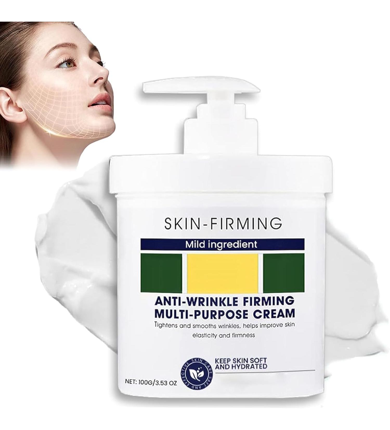 Advanced Firming & Wrinkle-Reducing Cream Skin Firming Rejuvenating Cream Skin Firming Cream Anti Wrinkle Firming Cream for All Skin Types-100G - Buy Online on GoSupps.com