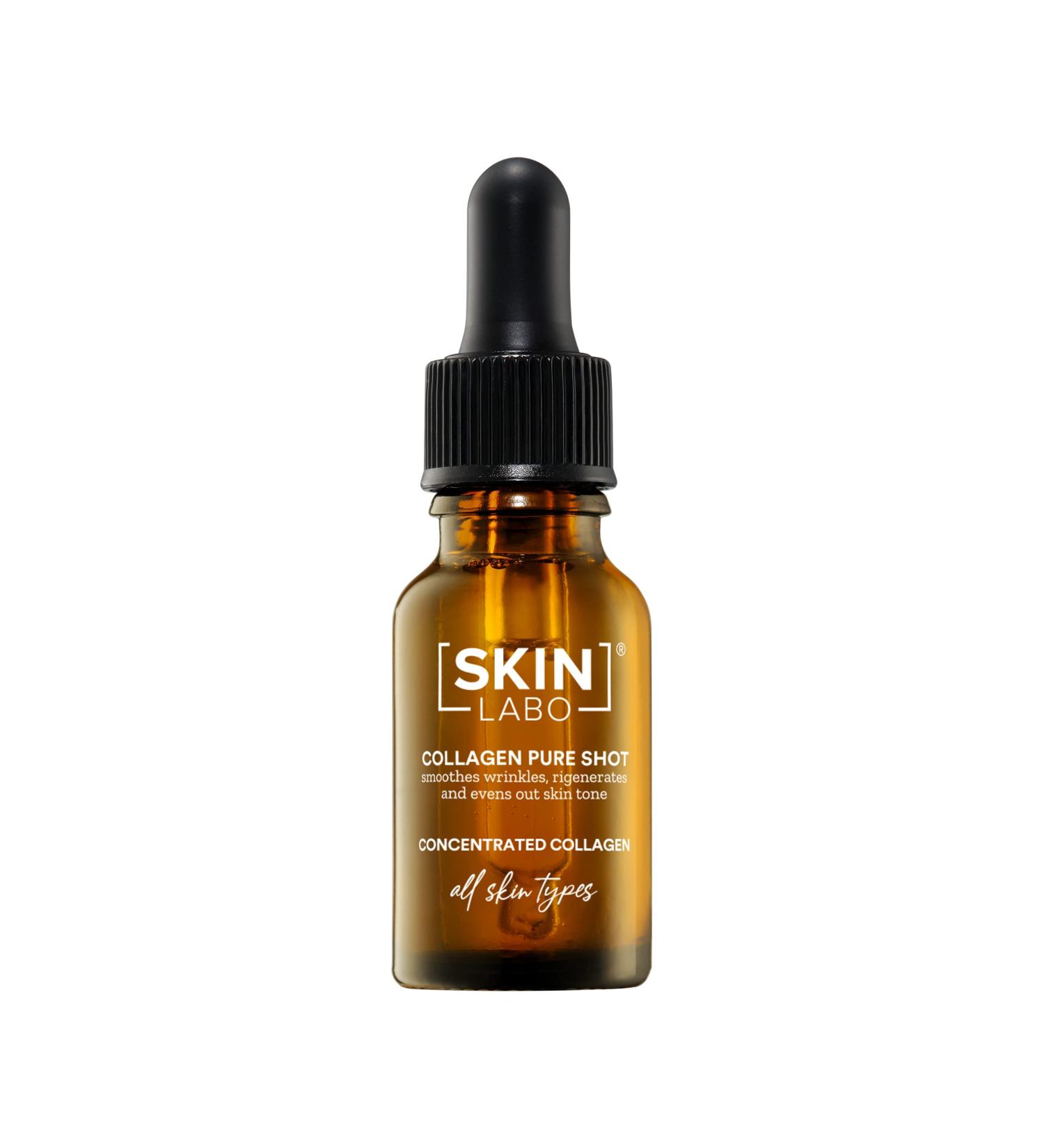 SkinLabo Collagen Active Serum Prevents Wrinkles Reduces and Smoothes Existing Ones with Collagen - 15 ml (Old Version) - Buy Online on GoSupps.com