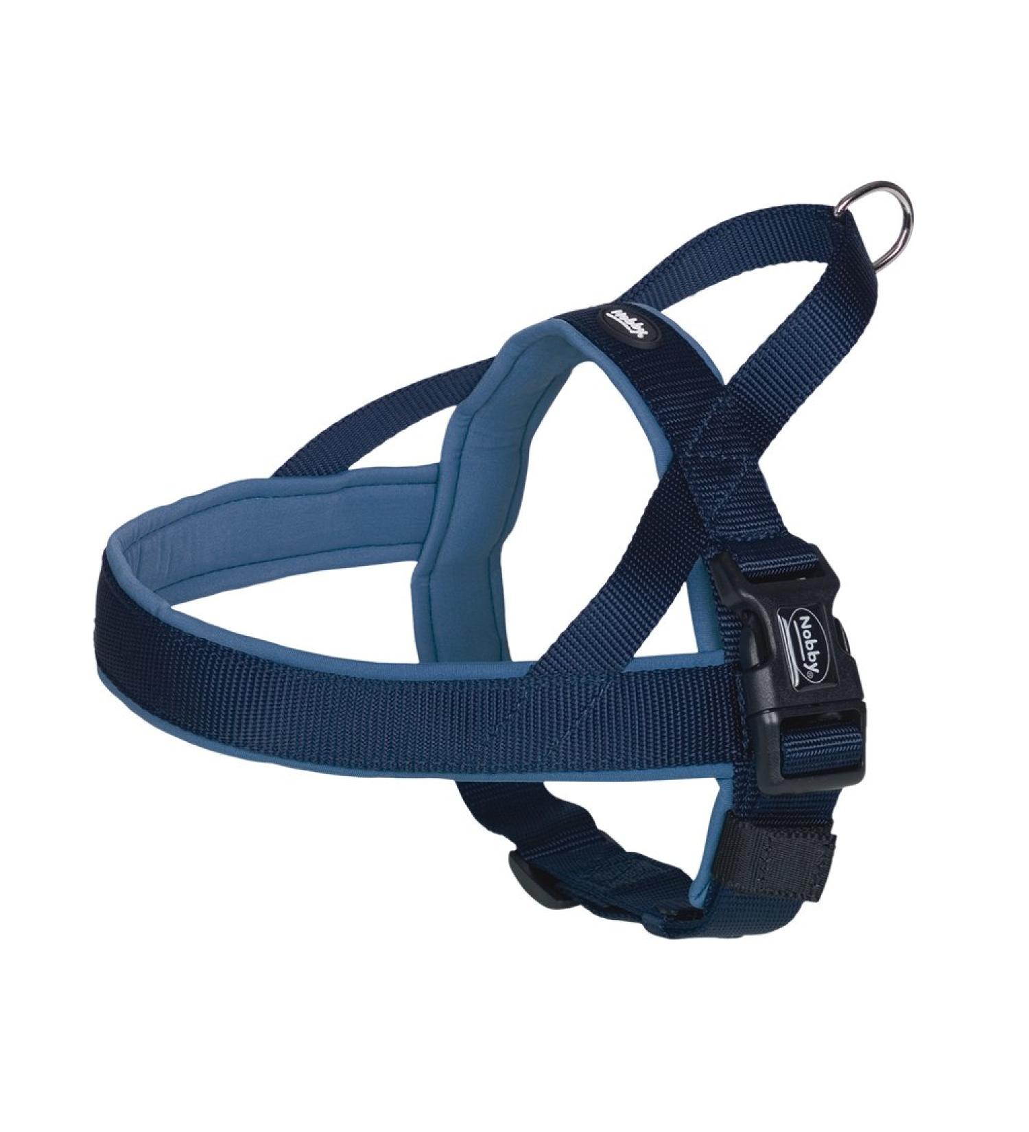 Buy Nobby Norwegian Harness Classic Preno - Blue | Adjustable 75-98 cm + 62 cm Width 40/45 mm | International Shipping - Buy Online on GoSupps.com