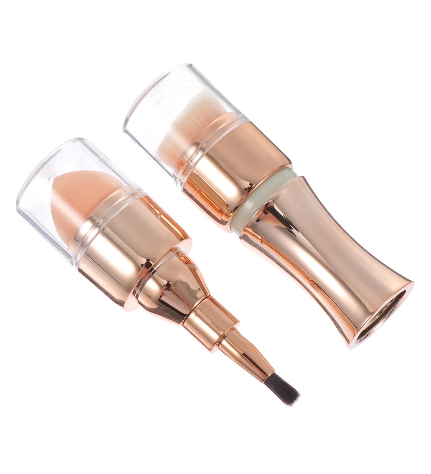 minkissy 1pc 4 in 1 Makeup Brush Eyeshadow Brush Bronzer Round Powder Brush Foundation and Powder Brush Liquid Foundation Brush Good Travel Plastic Eyeliner Brush Dropshipping - Buy Online on GoSupps.com