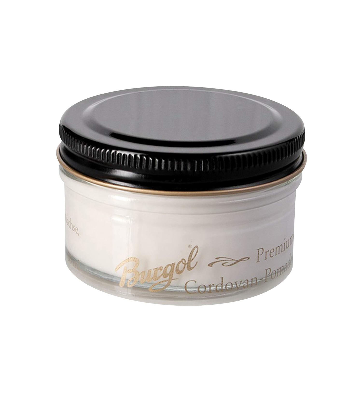 Burgol Cordovan Pomade 50 ml Glass Jar Transparent