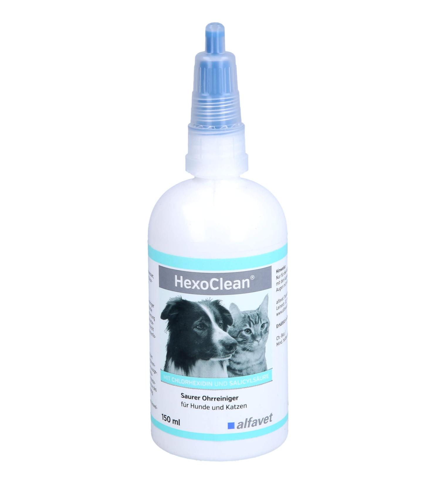 HEXOCLEAN acidic ear cleaner for dogs and cats 150 ml