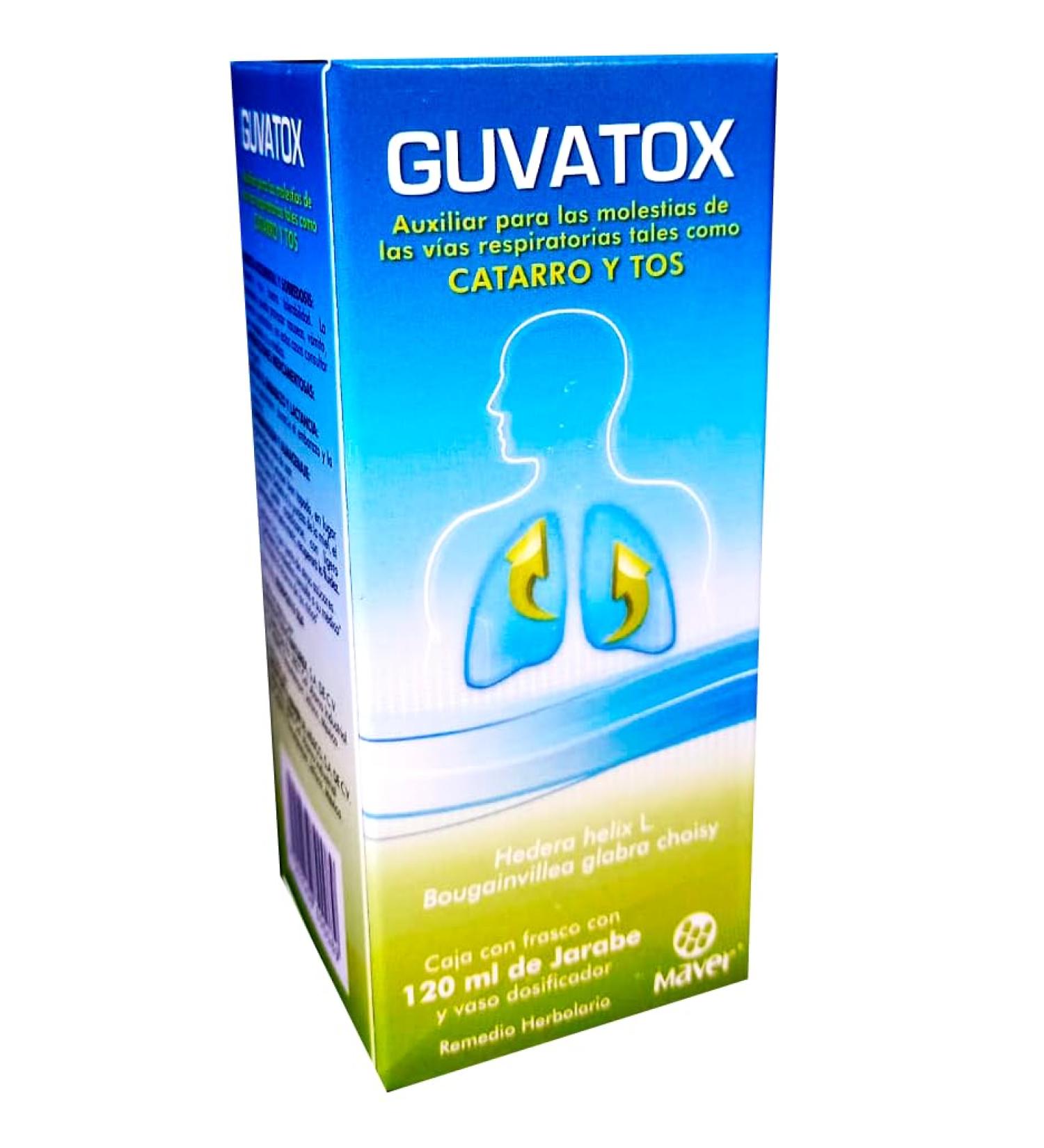 Guvatox Auxiliary relief for airway discomfort such as cold and cough. - Buy Online on GoSupps.com