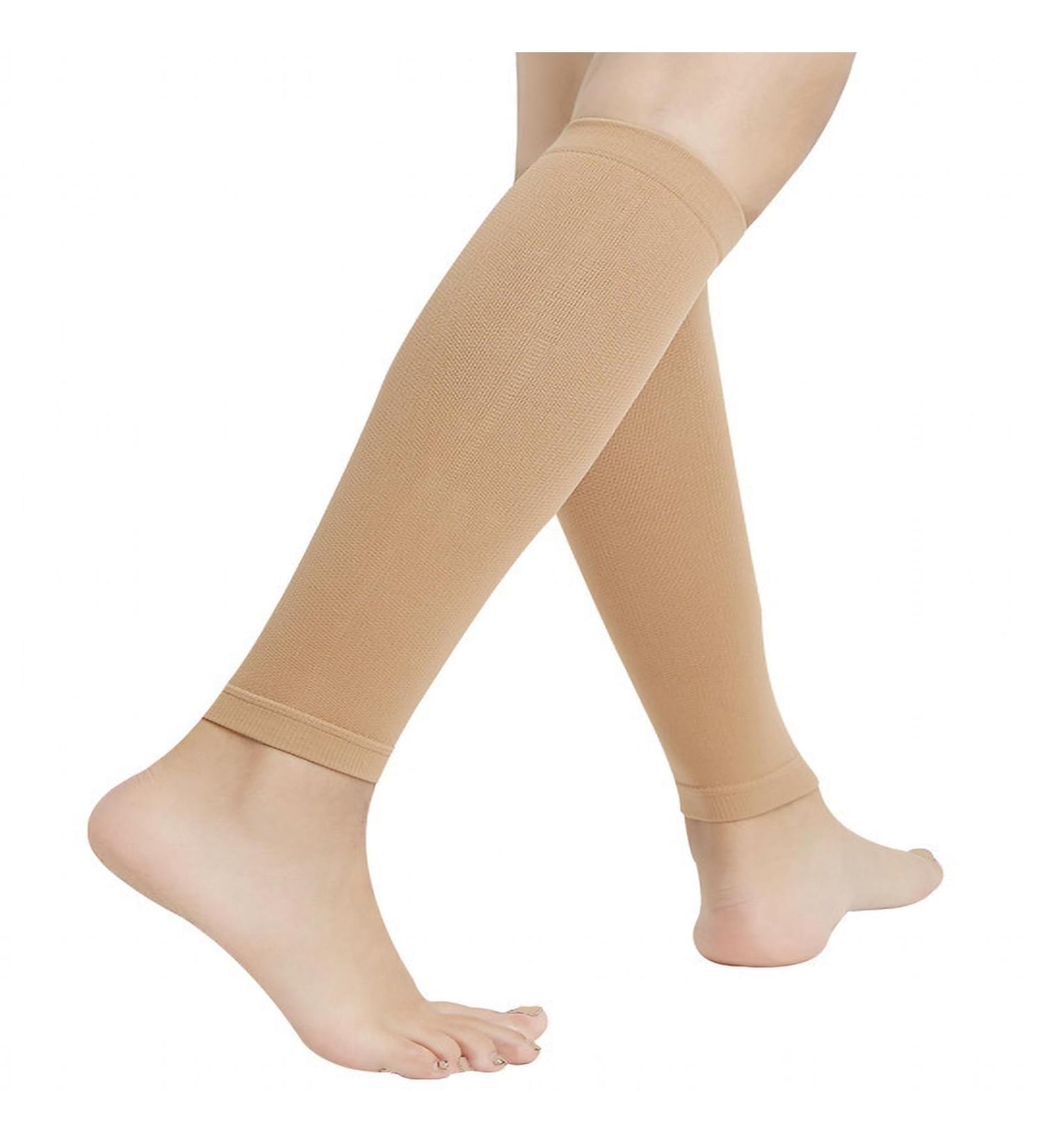 Tbusingoto Medical Compression Stockings for Men & Women - 2 Pairs Thrombosis Protection 20-30 mm Hg Ideal for Varicose Veins & Pregnancy Swelling - XXL Black - Buy Online on GoSupps.com