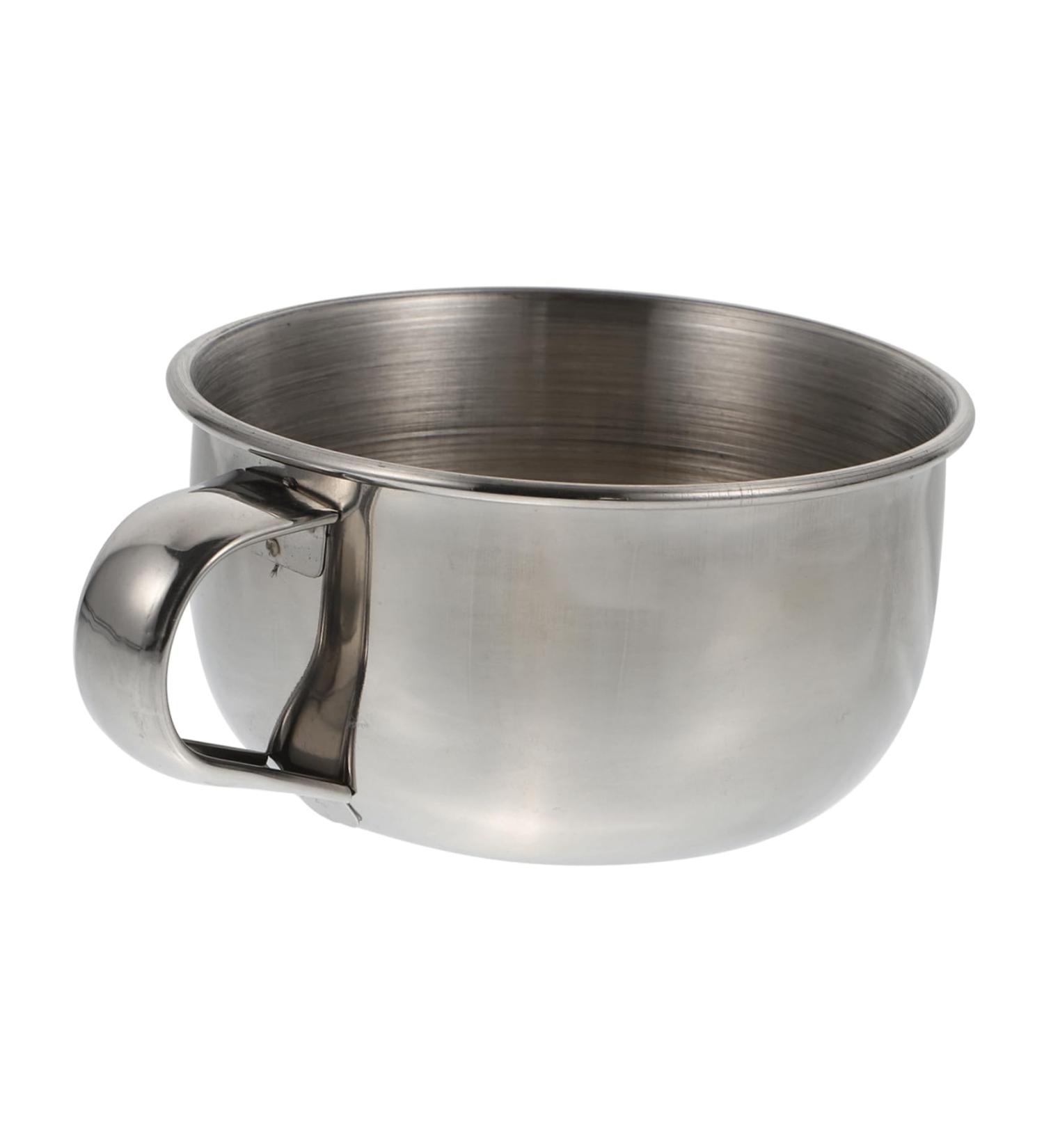 Beavorty Stainless Steel Shaving Soap Dish Set - 10x8.5cm | Bubbly Foam Container for Men s Shaving Needs - Buy Online on GoSupps.com