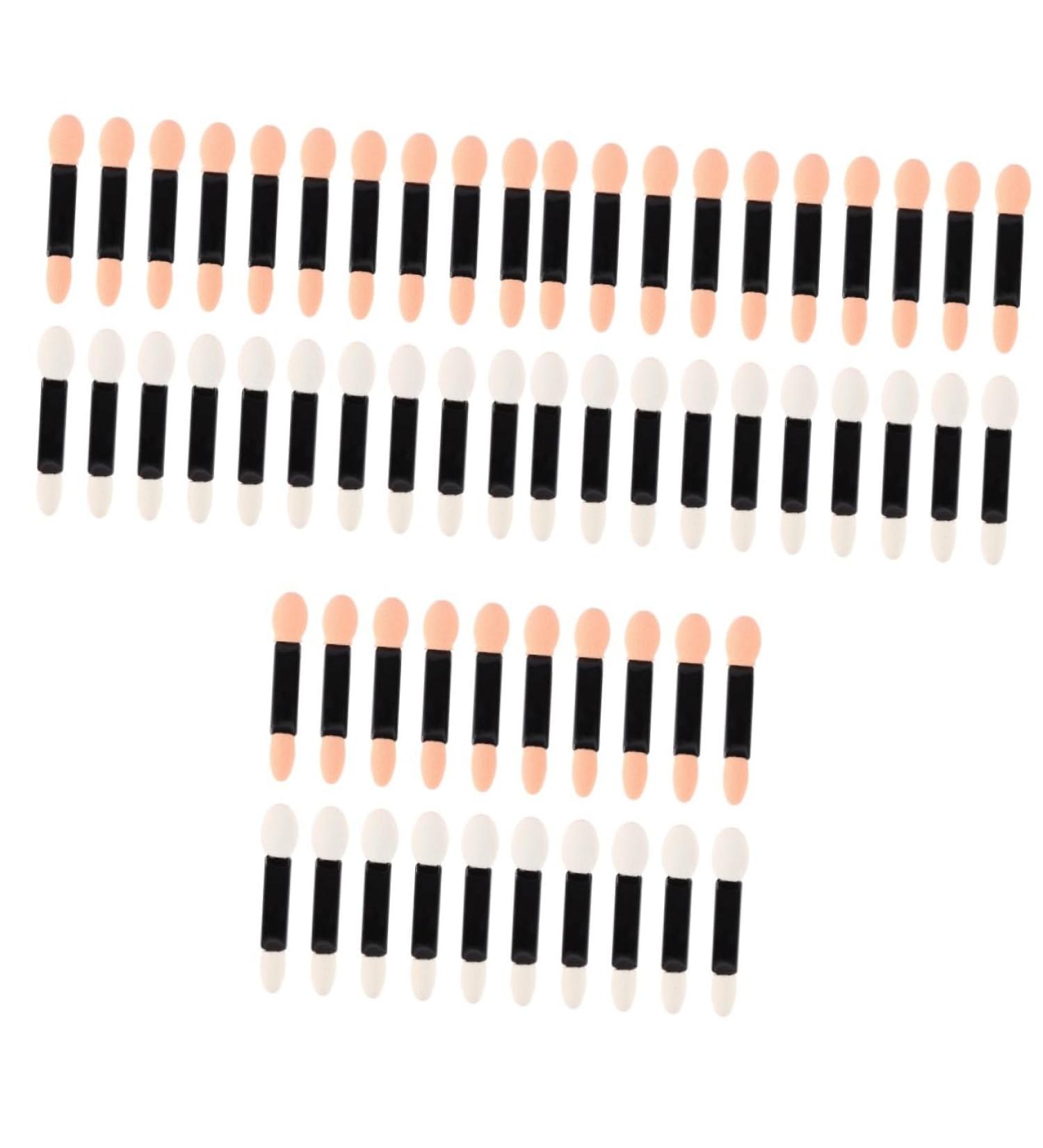 FOMIYES 60 Pcs Ladies Suits Double Head Eyeshadow Makeup Eyeshadow Brush Sponge Brush Disposable Mx3pcs As Shownx3pcs - Buy Online on GoSupps.com