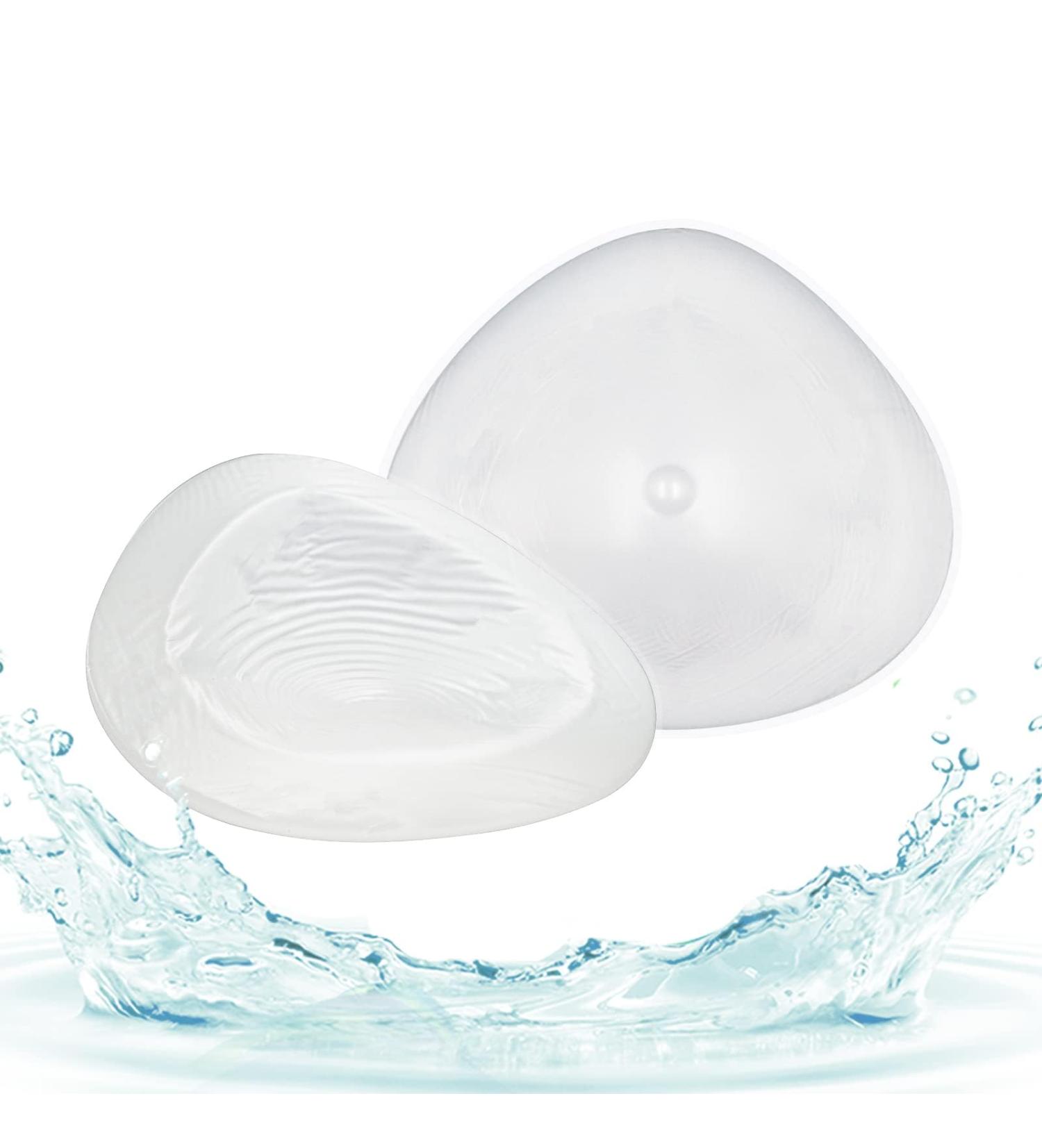 Minaky Triangle Silicone Breasts - Invisible Swimming & Hot Source A-Cup (300g/pair) for Mastectomy & Crossdressers - Unisex Transparent Silicone Breast Shapes - Buy Online on GoSupps.com