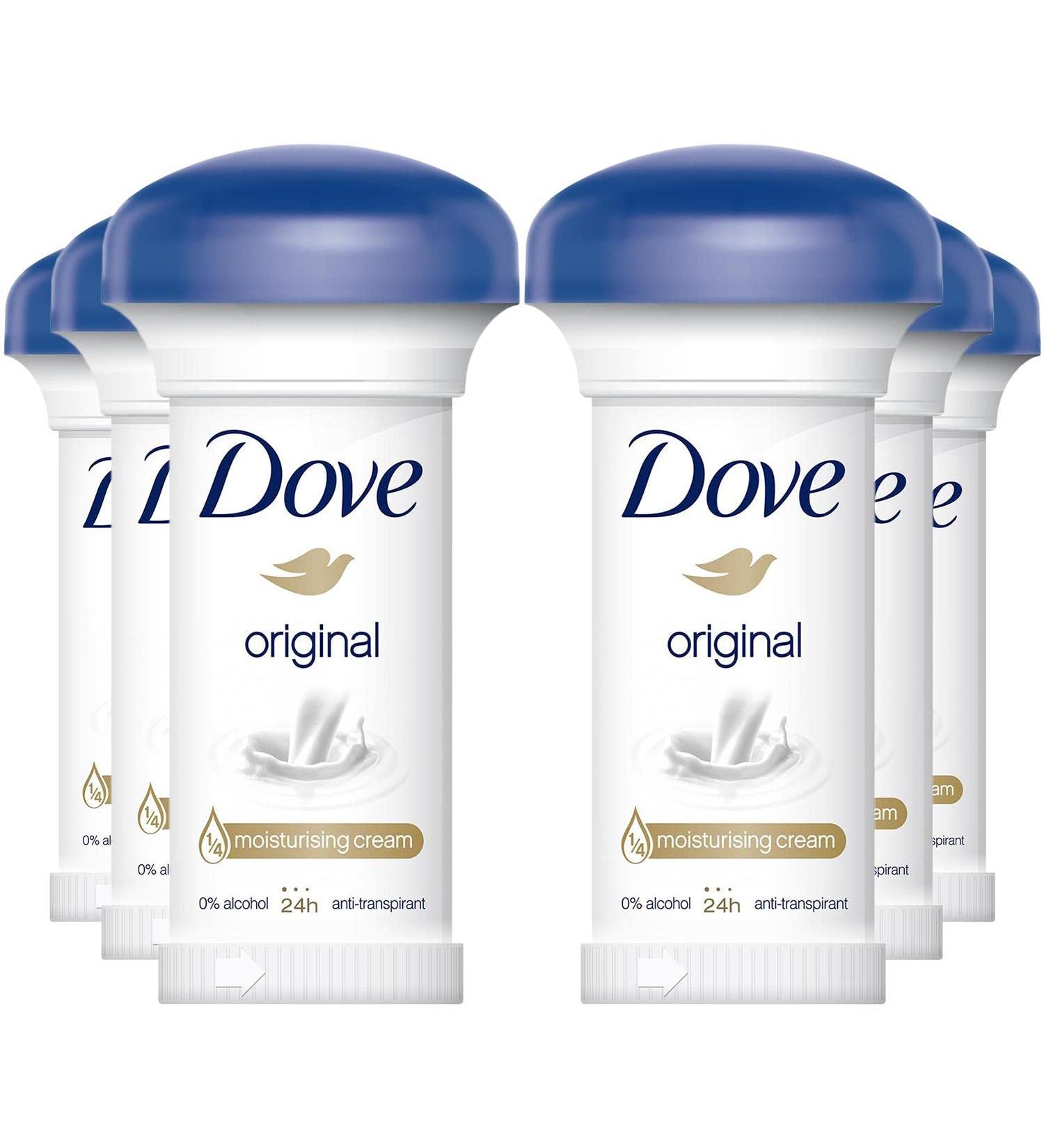 Dove D odorant cr me original 50 ml - Lot de 6 pi ces - Buy Online on GoSupps.com