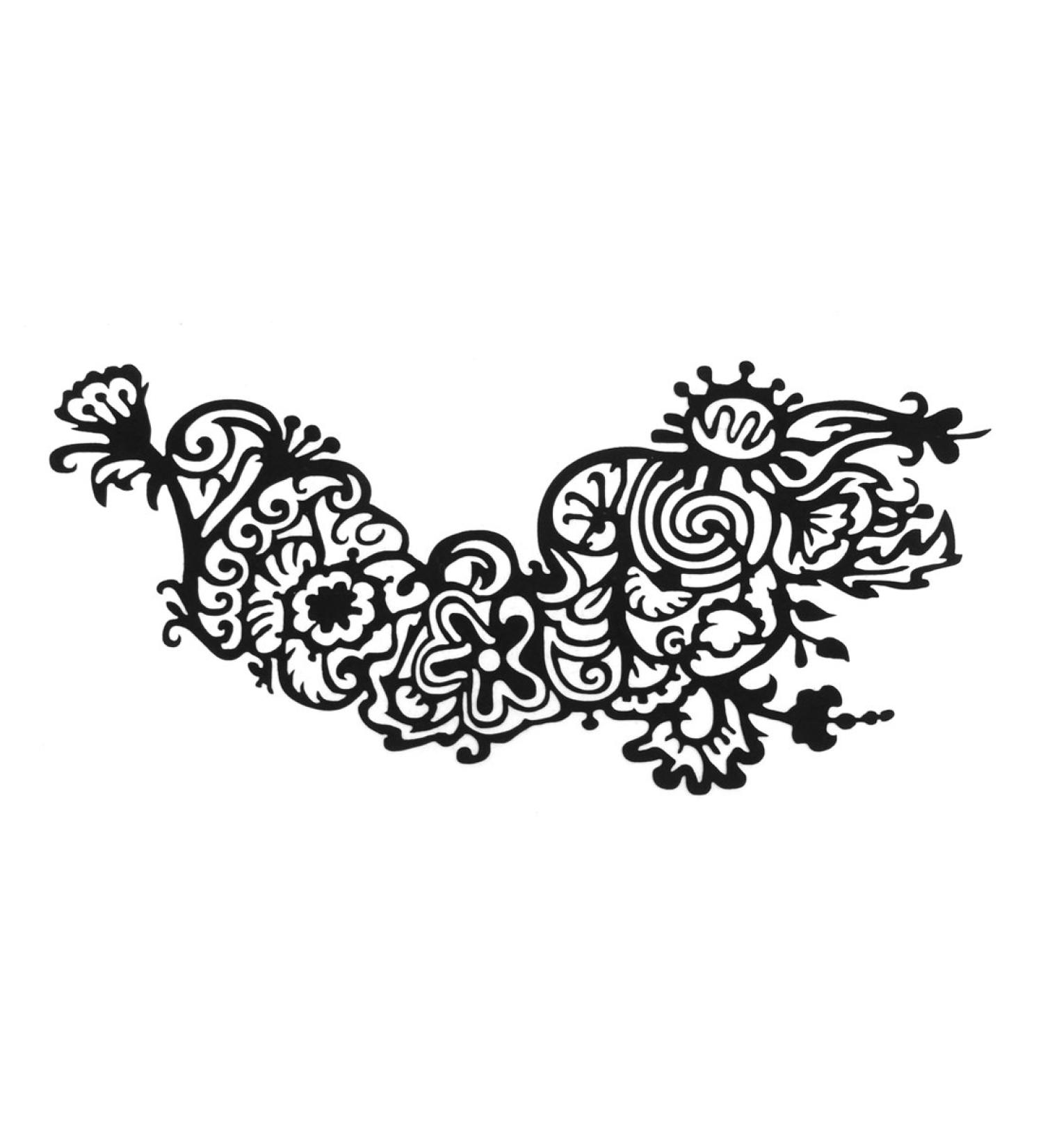 Ruilogod Black Woman Eyes Face Lace Make Up Art Hollow Cover for Party Night Club