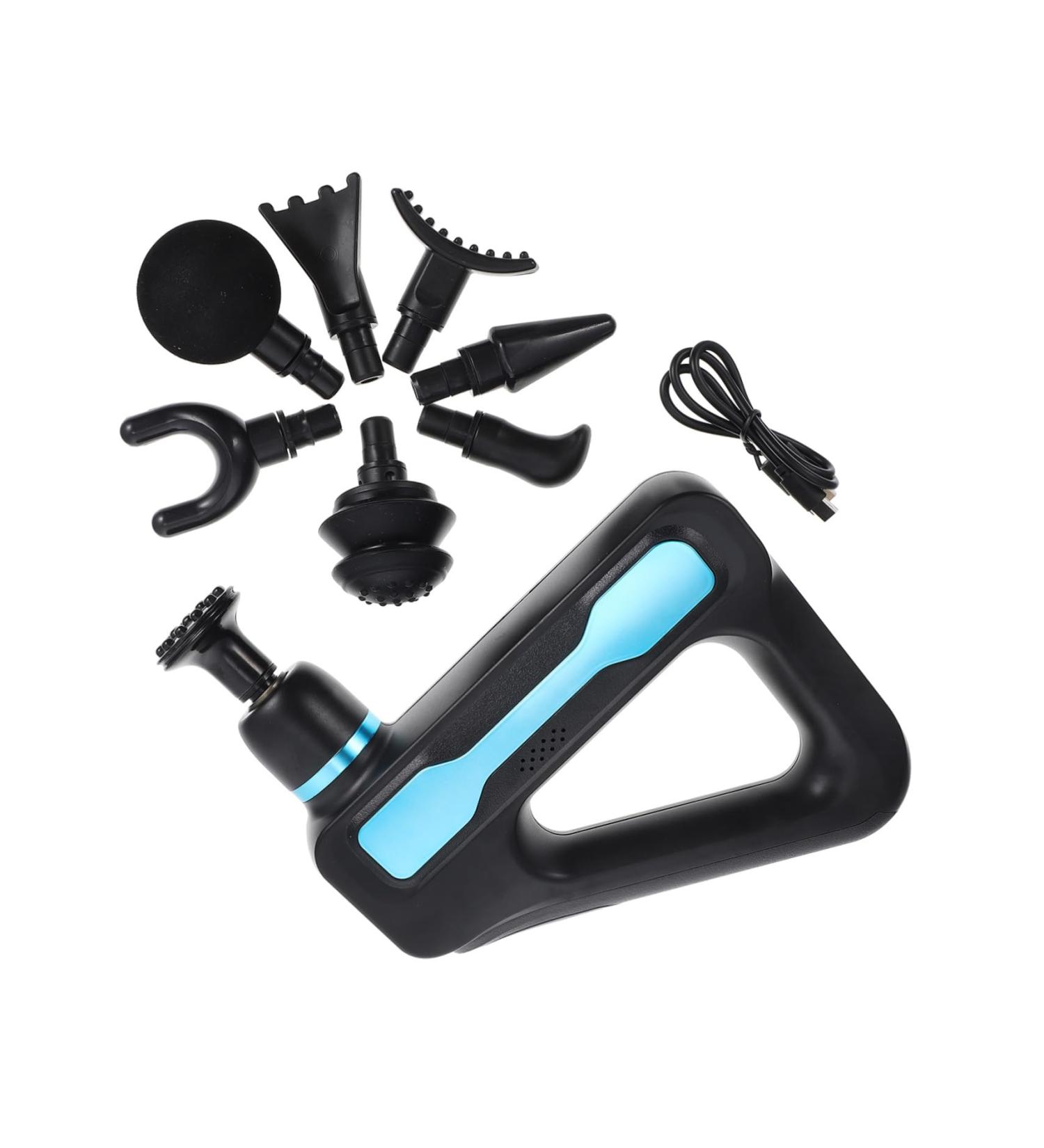 Beavorty Neck Massage Device - Triangular Fascia & Hand Massager for Percussion Muscle Relaxation | International Shipping Available - Buy Online on GoSupps.com