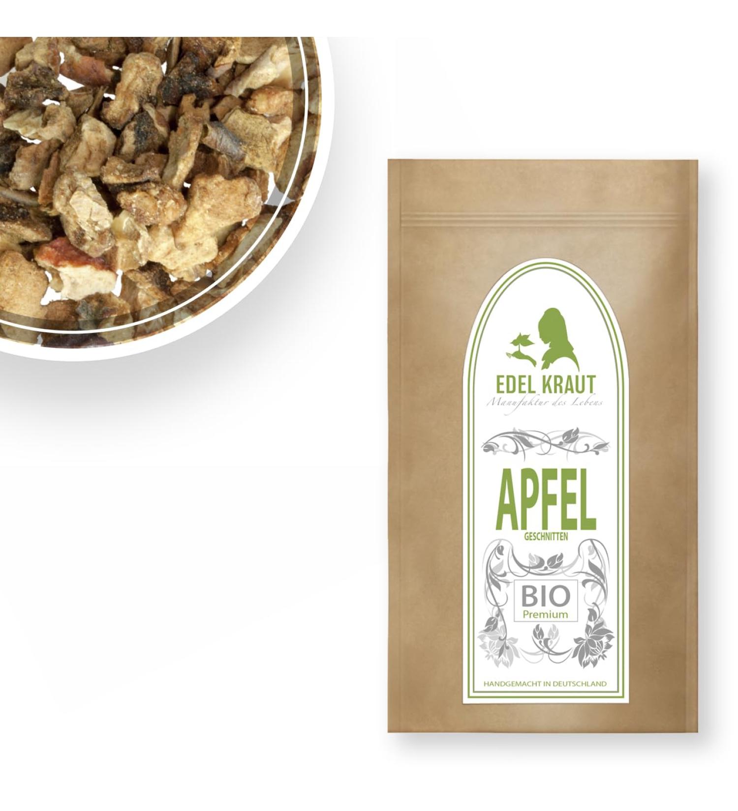 EDEL KRAUT Organic Apple Cut Tea | Premium 500g - All-Natural Organic Apple Tea - Buy Online on GoSupps.com