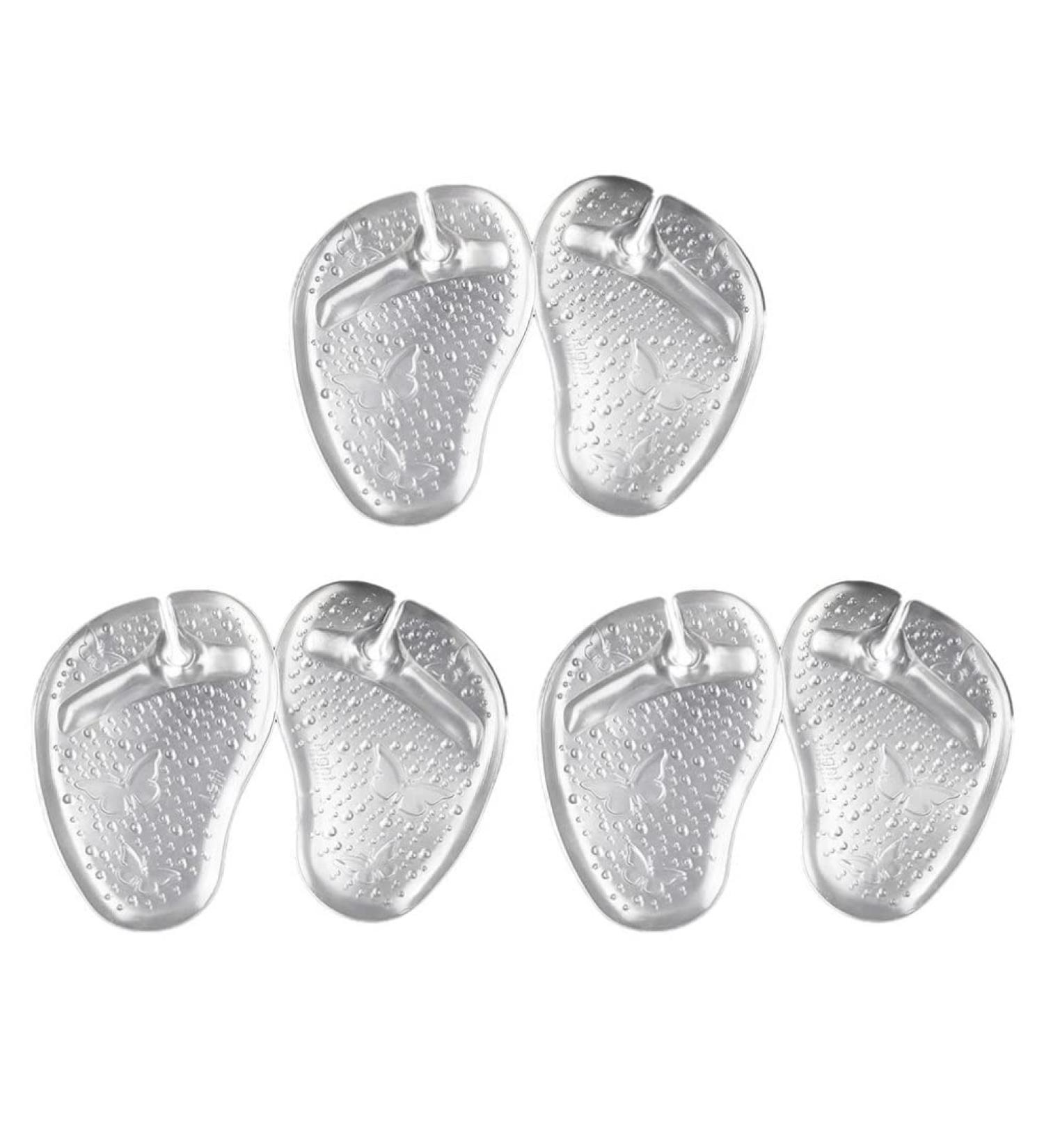 FOMIYES 3 Pairs Forefoot Slipper Pads - Gel Toe Protectors for Heels & Sandals - Reusable Cushions for Comfort & Protection - Buy Online on GoSupps.com