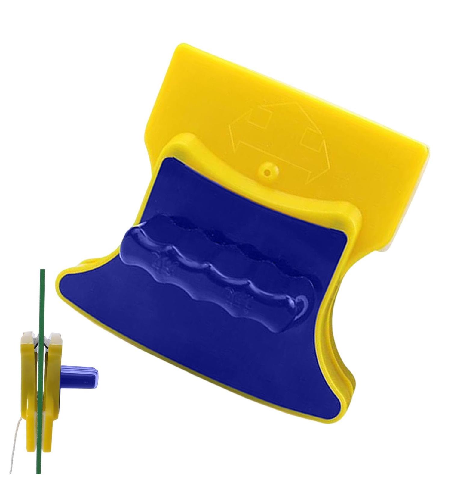 Shakven Magnetic Glass Wiper - Double-Sided Magnetic Glass Cleaner Glass Wiper Cleaning Tools Magnetic Window Cleaner with1.5m Rope for Cleaning Thickness 3-8mm - Buy Online on GoSupps.com