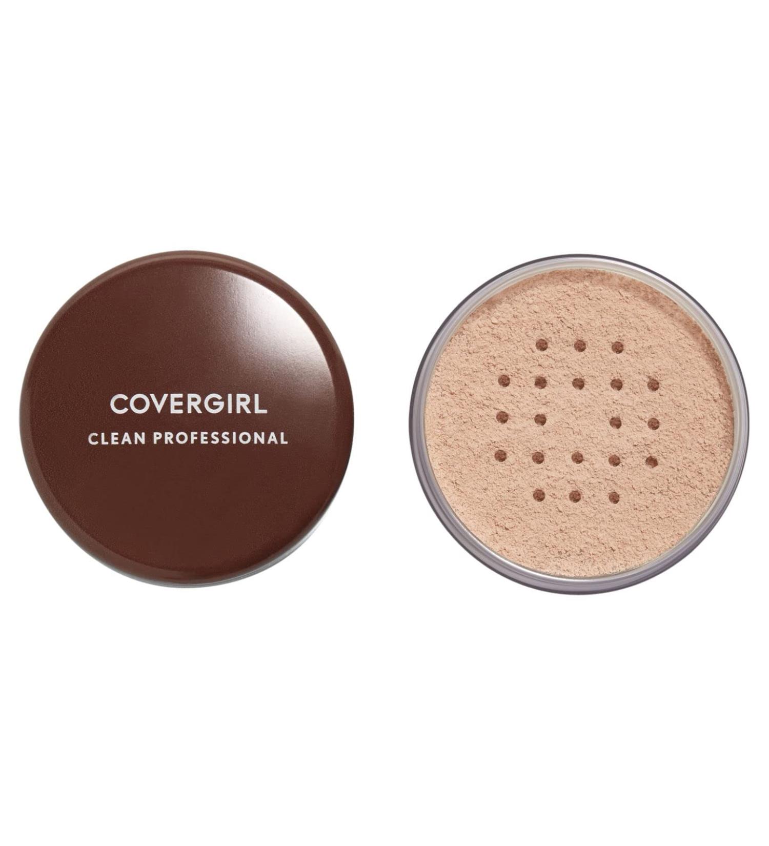 Covergirl Clean Professional Loose Powder 110 Translucent Light - 0.7 oz for Flawless Coverage - Buy Online on GoSupps.com