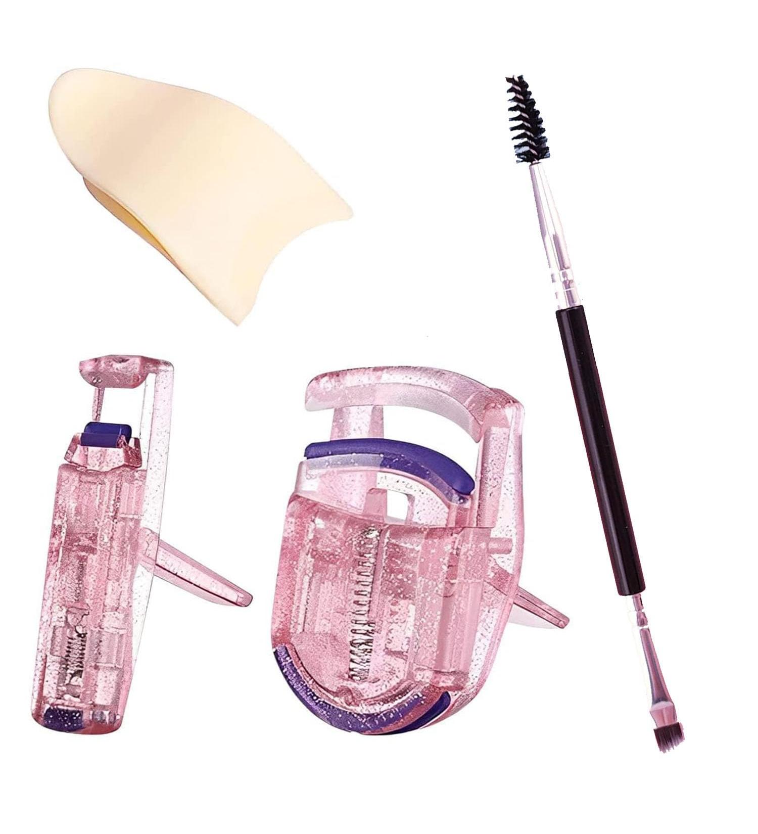 Buy Mini Eyelash Curler Kit - 4PCS Portable Eyelash Application Tools for Long-Lasting Curling | Ideal for Women & Beginners - Ship Internationally - Buy Online on GoSupps.com
