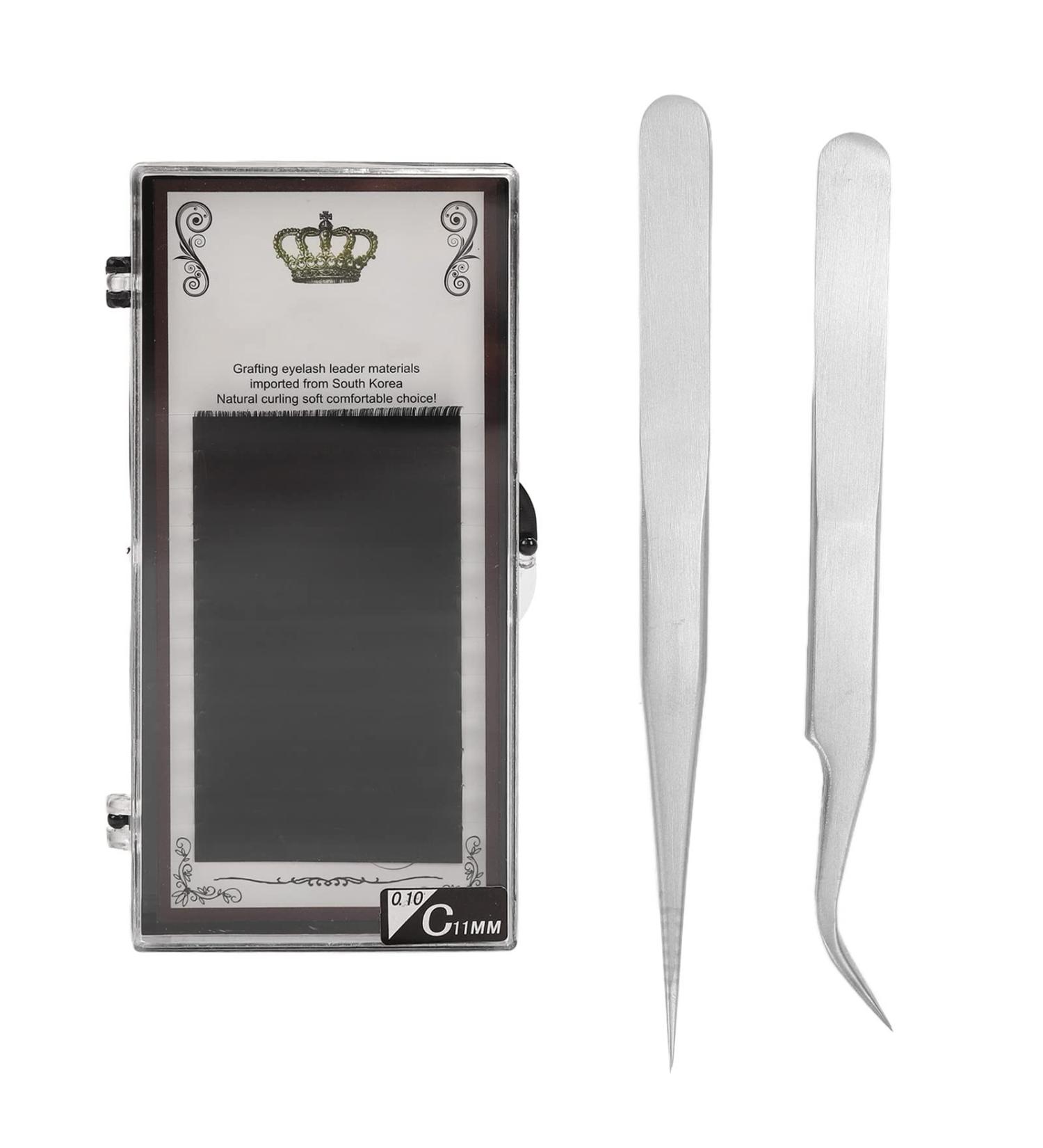 EVTScan Professional Eyelash Extension Kit - Complete Portable Tweezers & Individual Eyelash Tools for Flawless Extensions - Buy Online on GoSupps.com