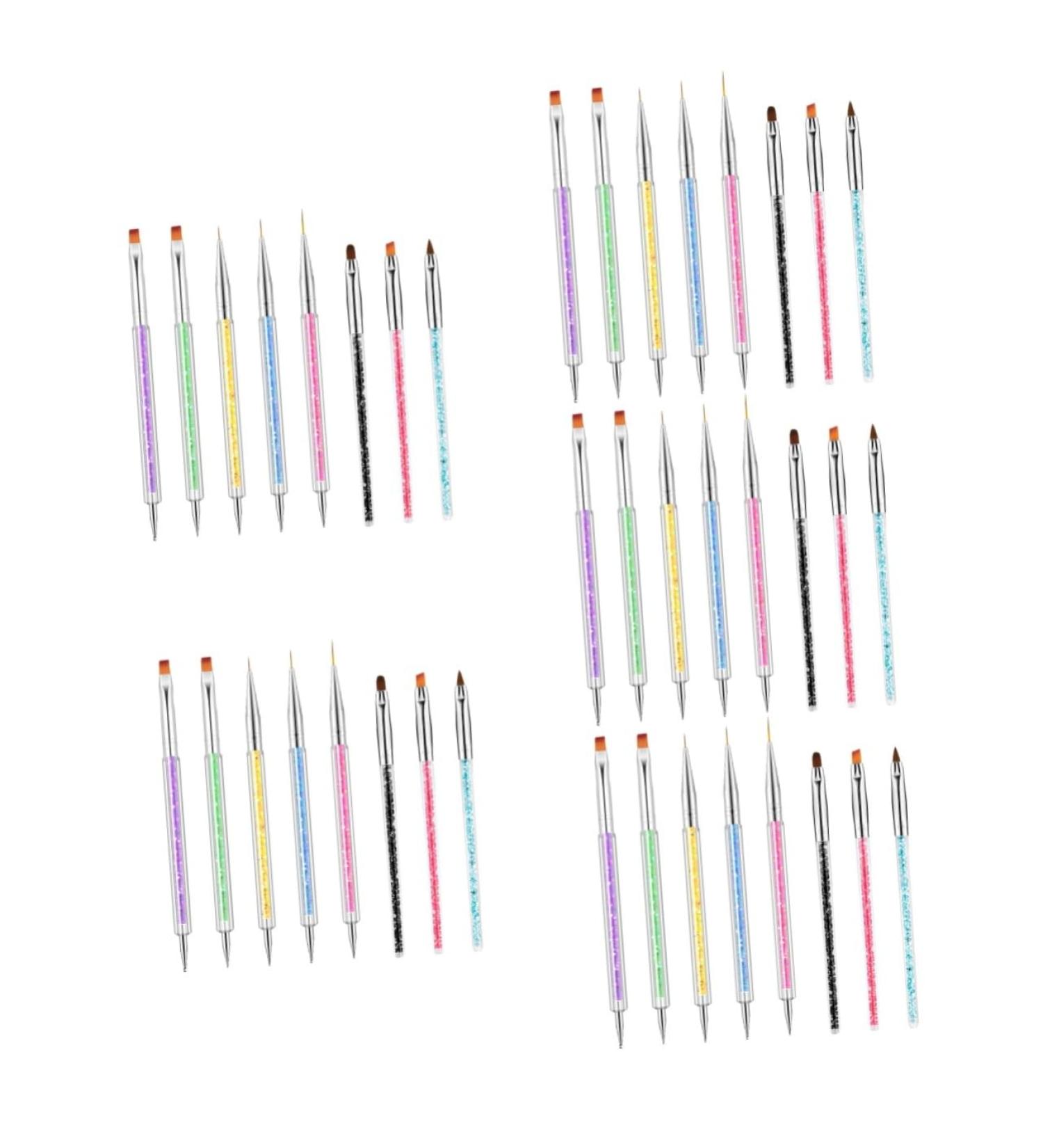 minkissy 5 Sets Nail Pen Nail Art Pen Household Tools Nails Kits Dotting Pen Wear- Resistant Nail Art Liner Brush Professional Manicure Kit Home Tools Nail Art Supply 3d Drilling Abs Polly - Buy Online on GoSupps.com