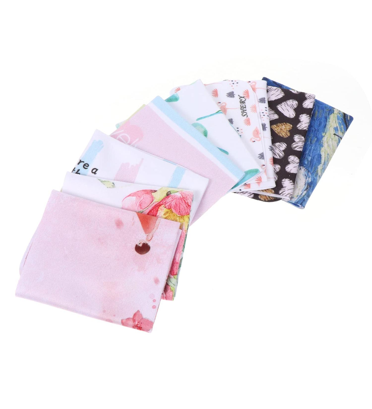 8pcs Microfiber Lens Cleaning Cloths - Perfect for Glasses Cameras Screens & Delicate Surfaces - International Shipping Available - Buy Online on GoSupps.com