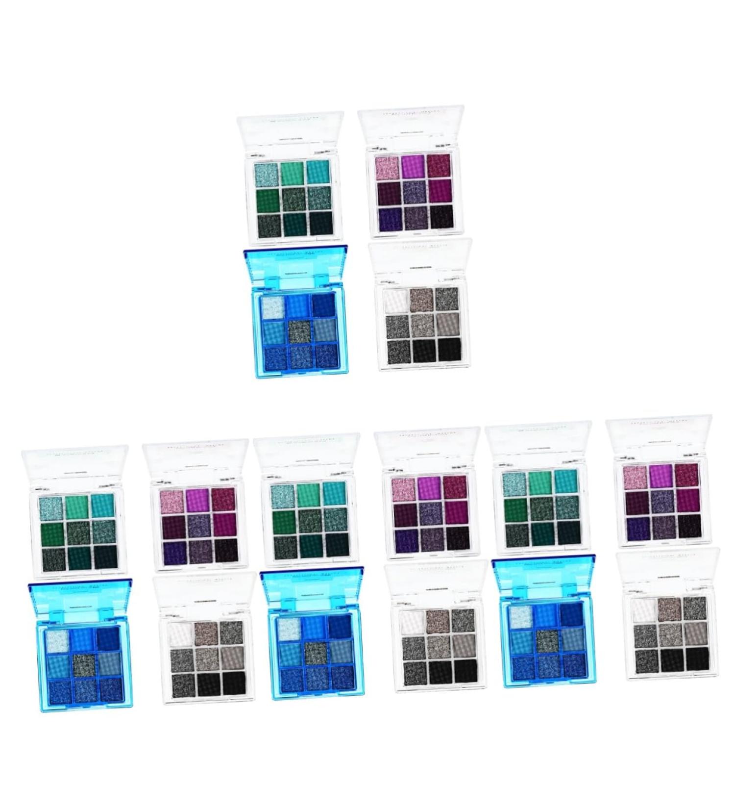 Healvian 16 Pcs Eye Shadow Palette Eye Makeup Palette Eyeshadow Palette Colorful Eye Make-up Palettes Plastic 1 count (Pack of 1) Multix4pcs - Buy Online on GoSupps.com