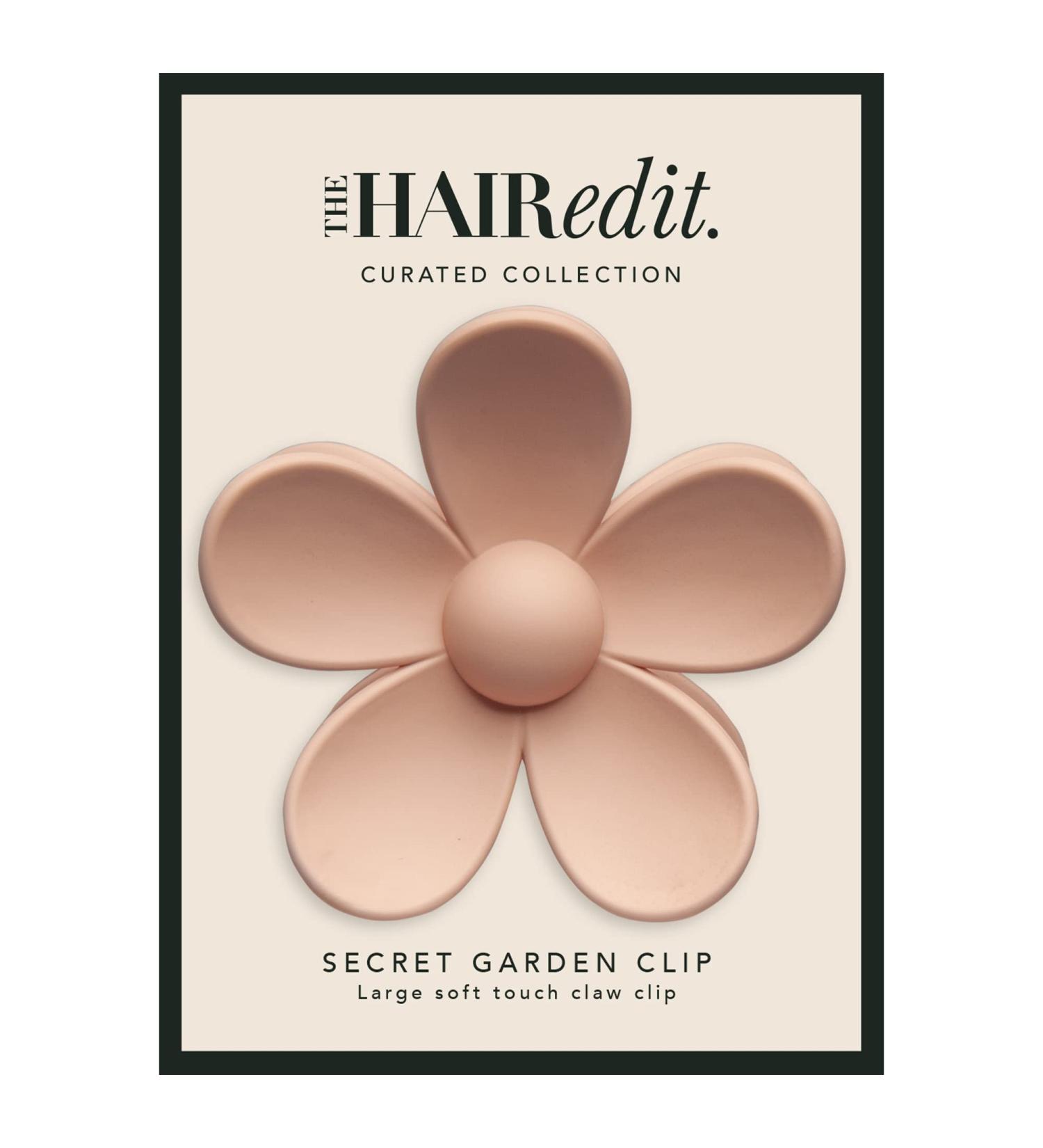 Large Champagne Flower Claw Clip - The Hair Edit Secret Garden - Buy Online on GoSupps.com