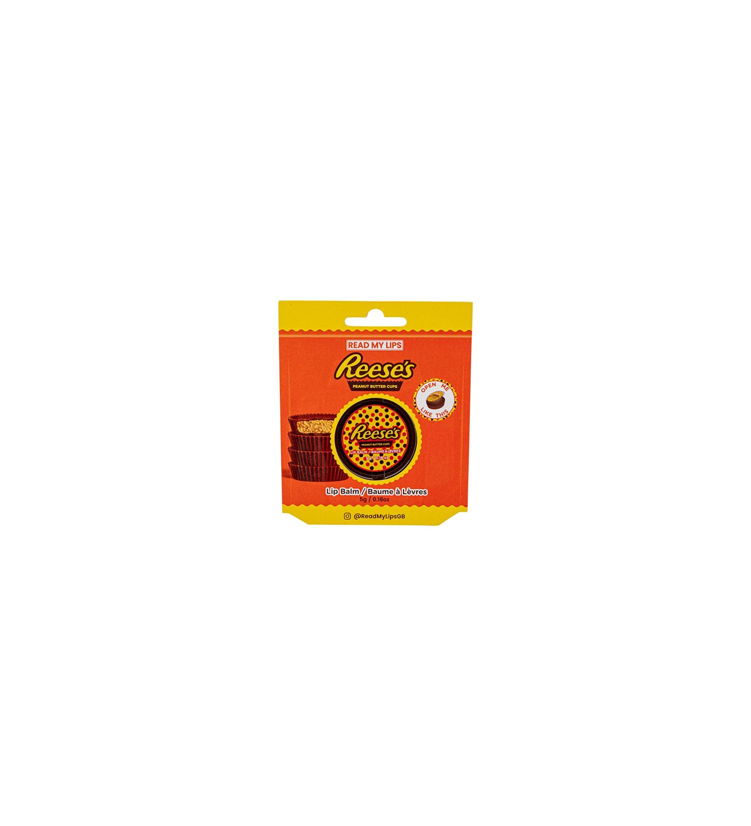Read My Lips Reeses Cup Shaped Lip Balm - Deliciously Moisturizing & Fun Lip Care | Shop Internationally - Buy Online on GoSupps.com