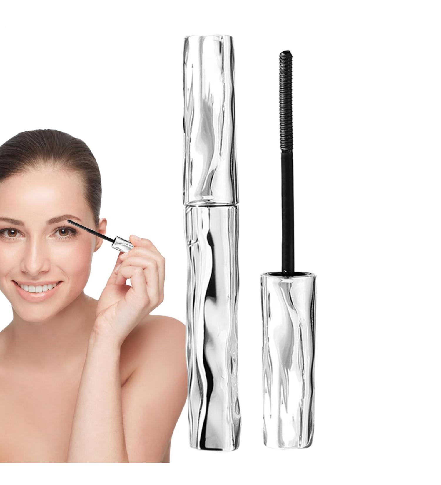 Eyelash Curling Mascara | Beauty Mascara Long-Lasting Waterproof Eye Makeup for Evening Dating Holidays and Stage Events - Buy Online on GoSupps.com