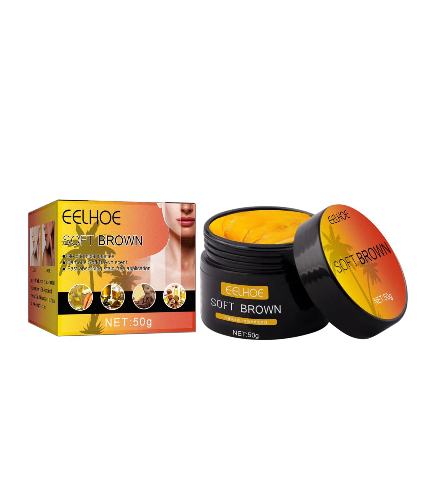 Brown Browning Cream - Intensive Tanning Gel & Accelerator for a Natural Sun-Kissed Glow | Perfect for Sun Lounging & Outdoor Use - Buy Online on GoSupps.com