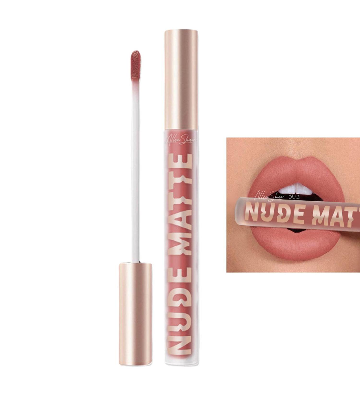  Hongjingda Velvet Liquimat Long-Lasting Lipstick High Pigmentation Waterproof for Girls and Women Hongjingda Makeup - Buy Online on GoSupps.com