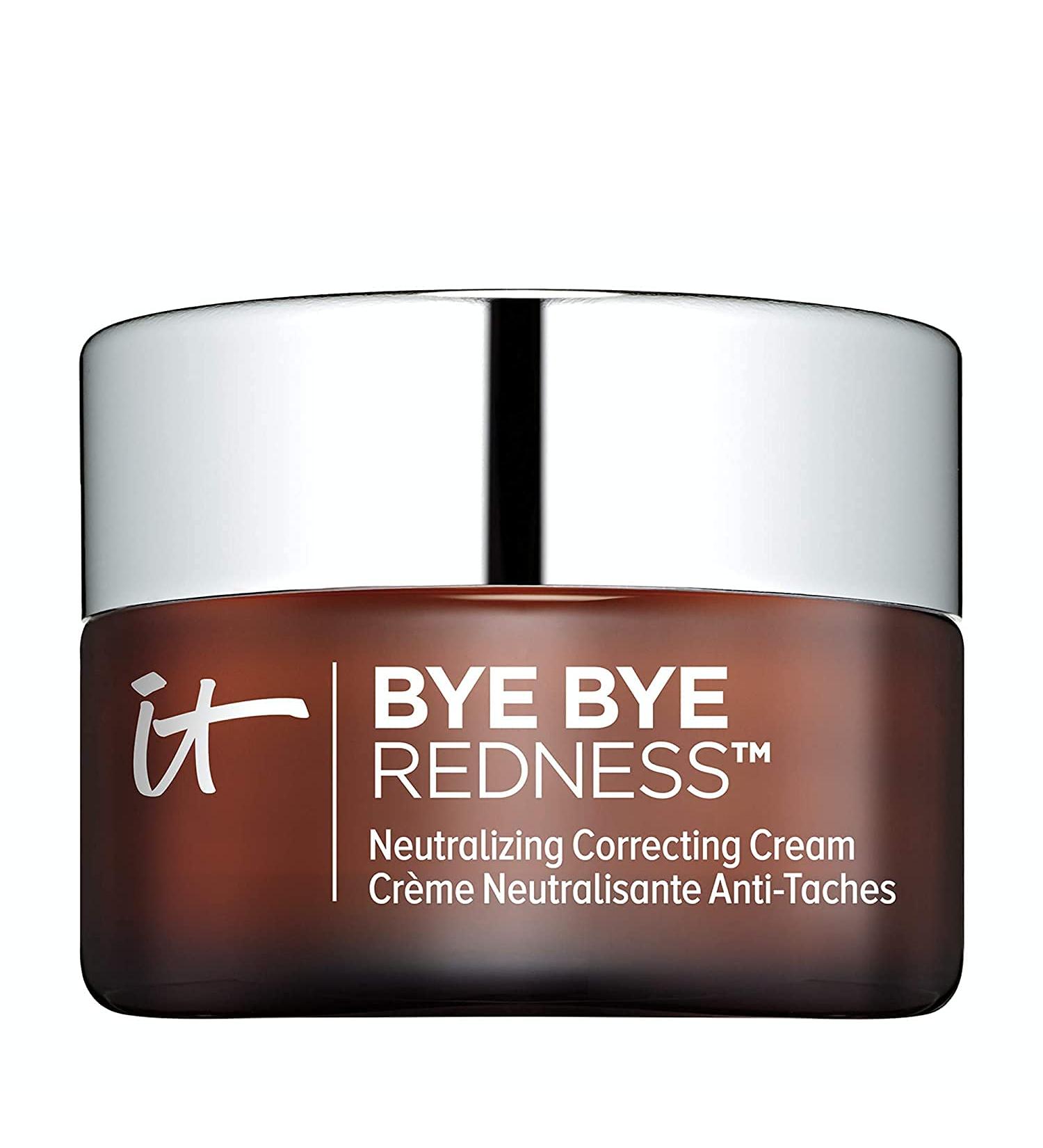 IT Cosmetics Bye Bye Redness Color-Correcting Cream - Reduces Redness, Long-Wearing Coverage - 0.37 fl oz Light Beige - Buy Online on GoSupps.com
