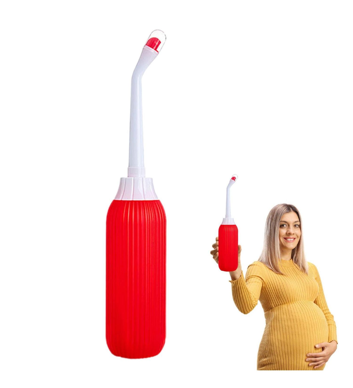 Bidet Washing Bottle 500ml for Postpartum Care | Squeeze Wash Bottle with Storage Bag | Ideal for Disabled & After Birth Hygiene - Buy Online on GoSupps.com