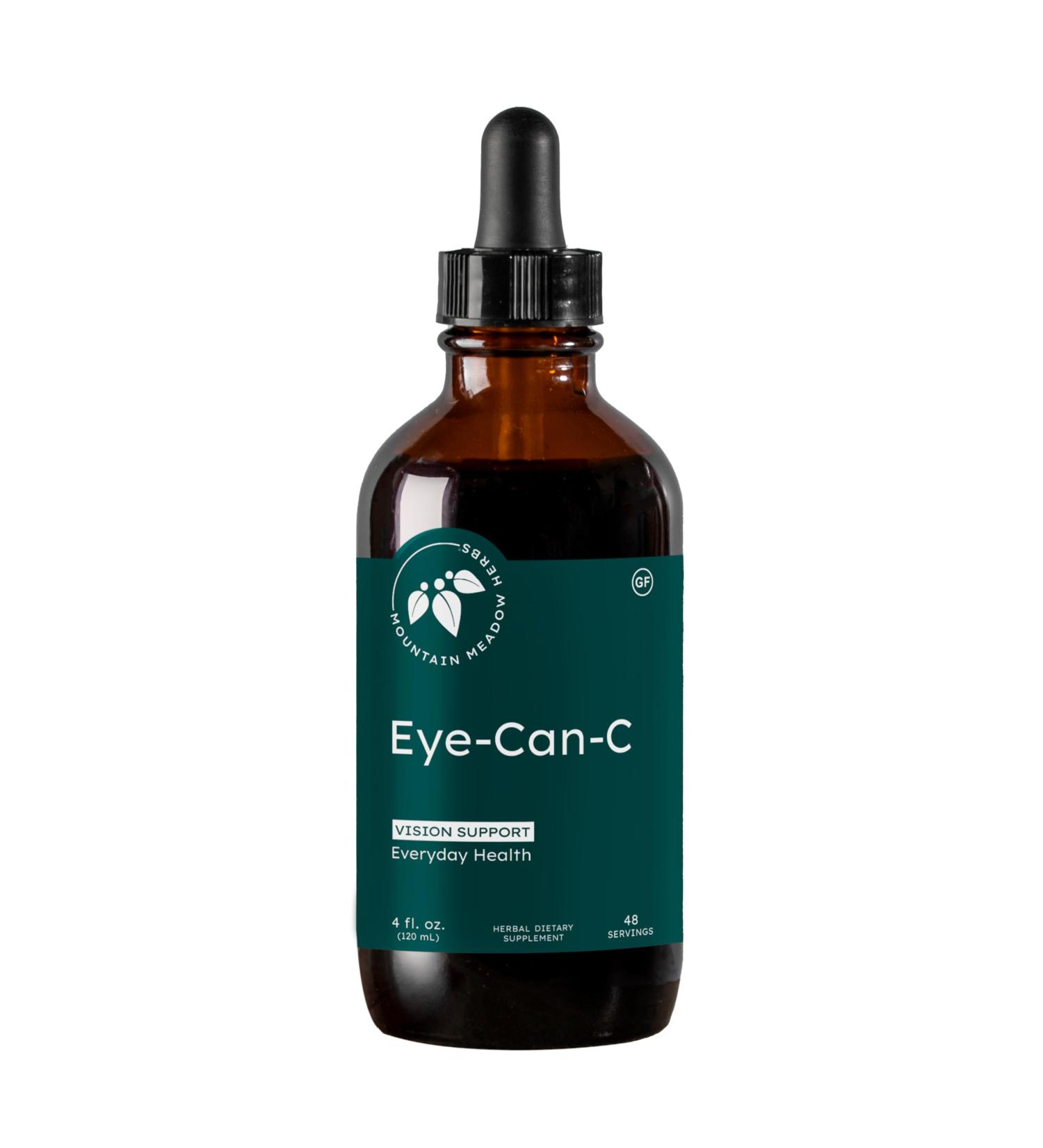 Mountain Meadow Herbs Eye-Can-C 4oz. | Liquid Vision Health and Support with Ginkgo Biloba, Night Vision, Dry-Eye Relief, Glare Reduction & Healthy Circulation Support - Buy Online on GoSupps.com