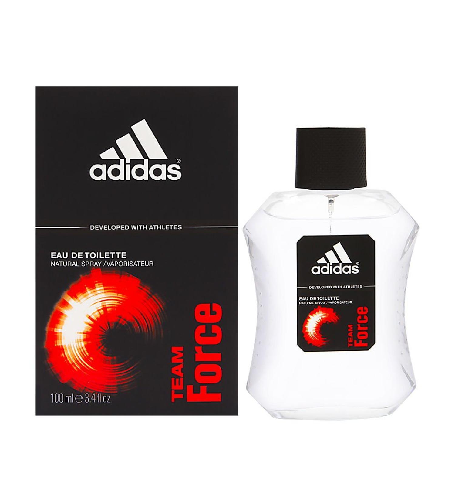Adidas Team Force Eau De Toilette Spray 3.4 Oz / 100 Ml for Men Citrus 3.4 Fl Oz (Pack of 1)