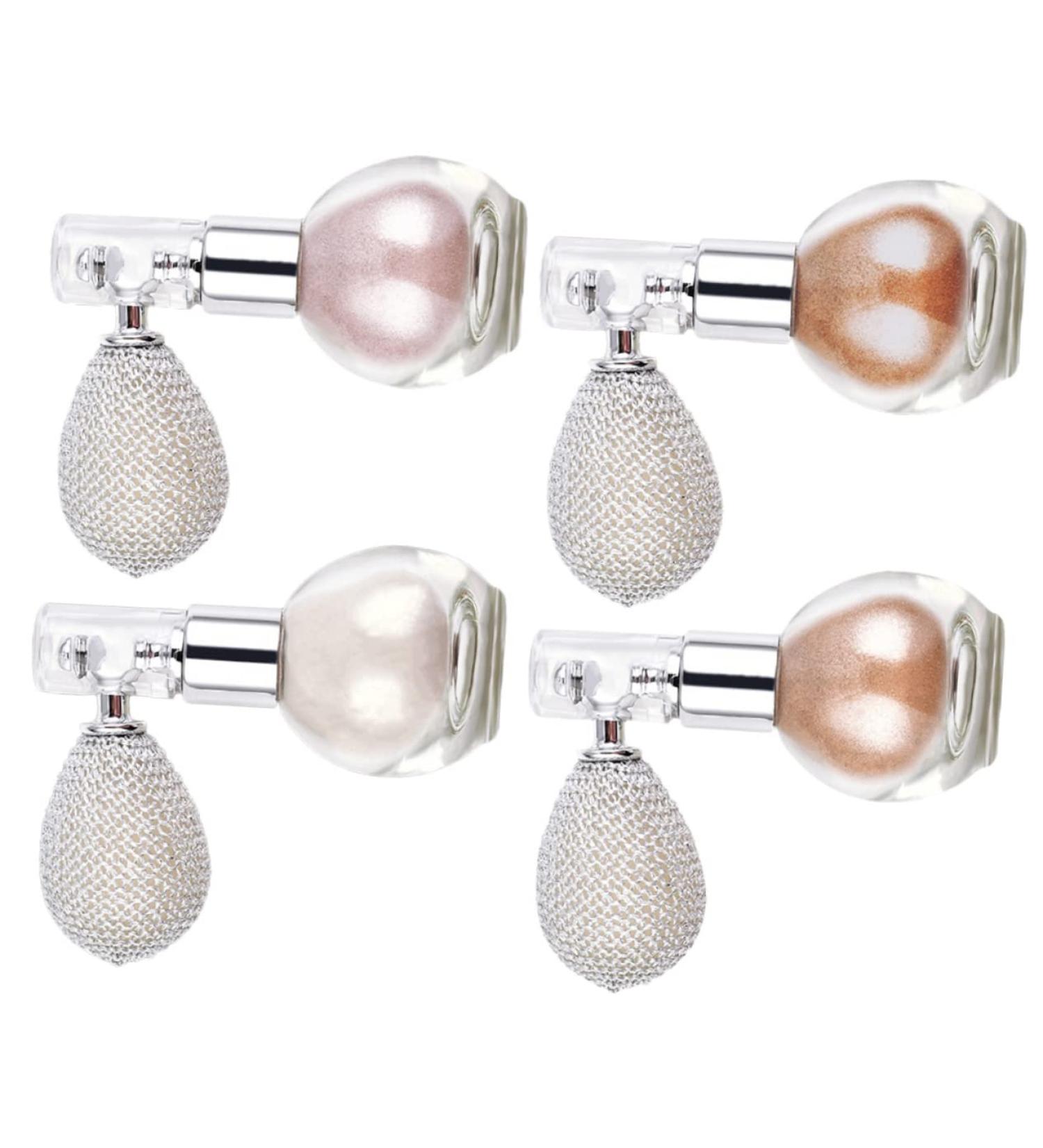 Healvian 16 Pcs Body Powder Spray Eyeshadow Pressed Powder Spray Highlighter Powder Spray Face Powder Plastic - Buy Online on GoSupps.com