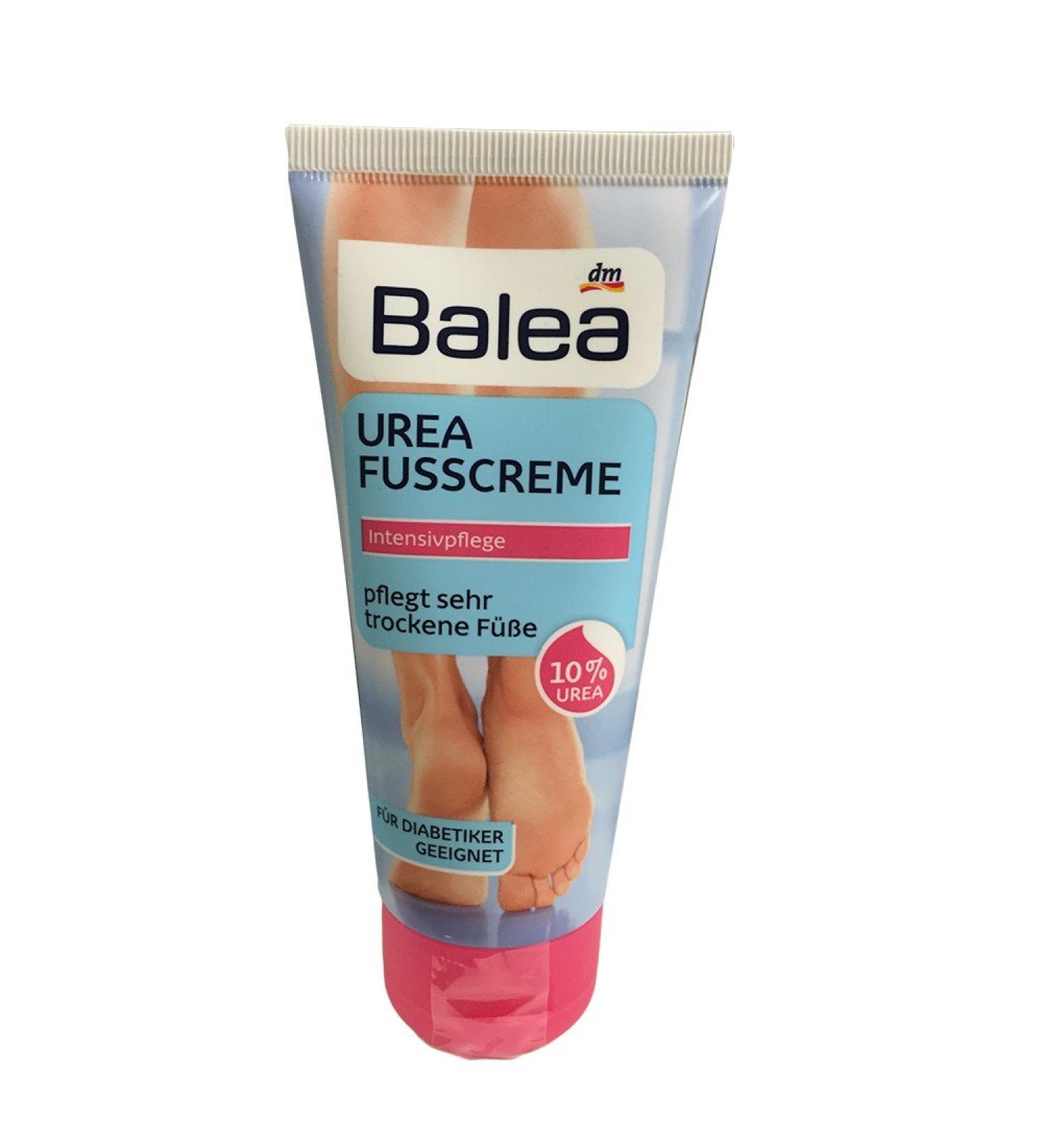 Balea Urea foot cream for very dry feet with 10% urea (100ml tube)