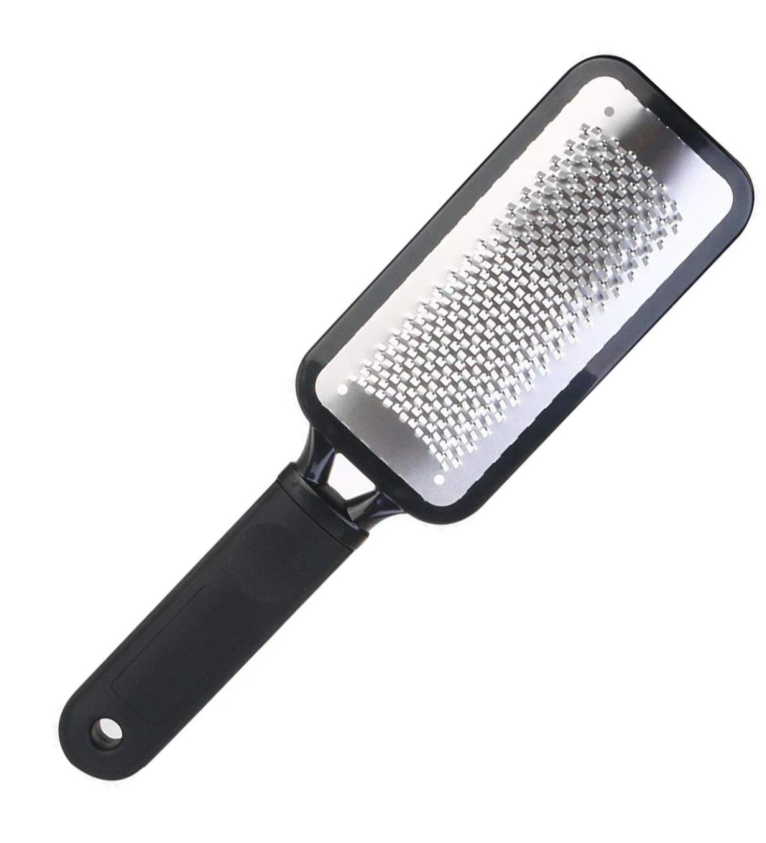 Foot RASP Colossal Foot File and Callus Remover Best Foot Care Tool to Remove Hard Skin Suitable Wet and Dry Feet Professional Stainless Steel Metal Foot File (Black) - Buy Online on GoSupps.com